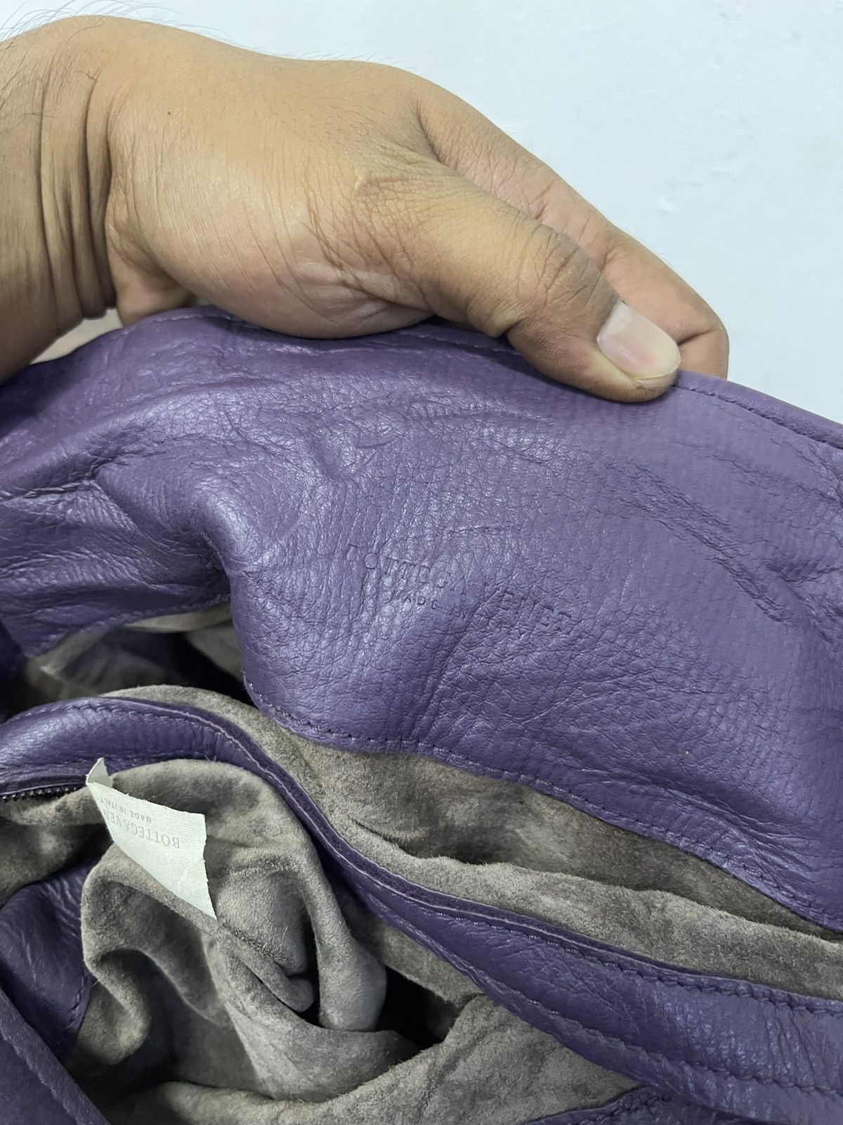 Bottega Veneta Purple Bottega Veneta Soft Nappa leather handbag Size ONE SIZE - 19 Thumbnail