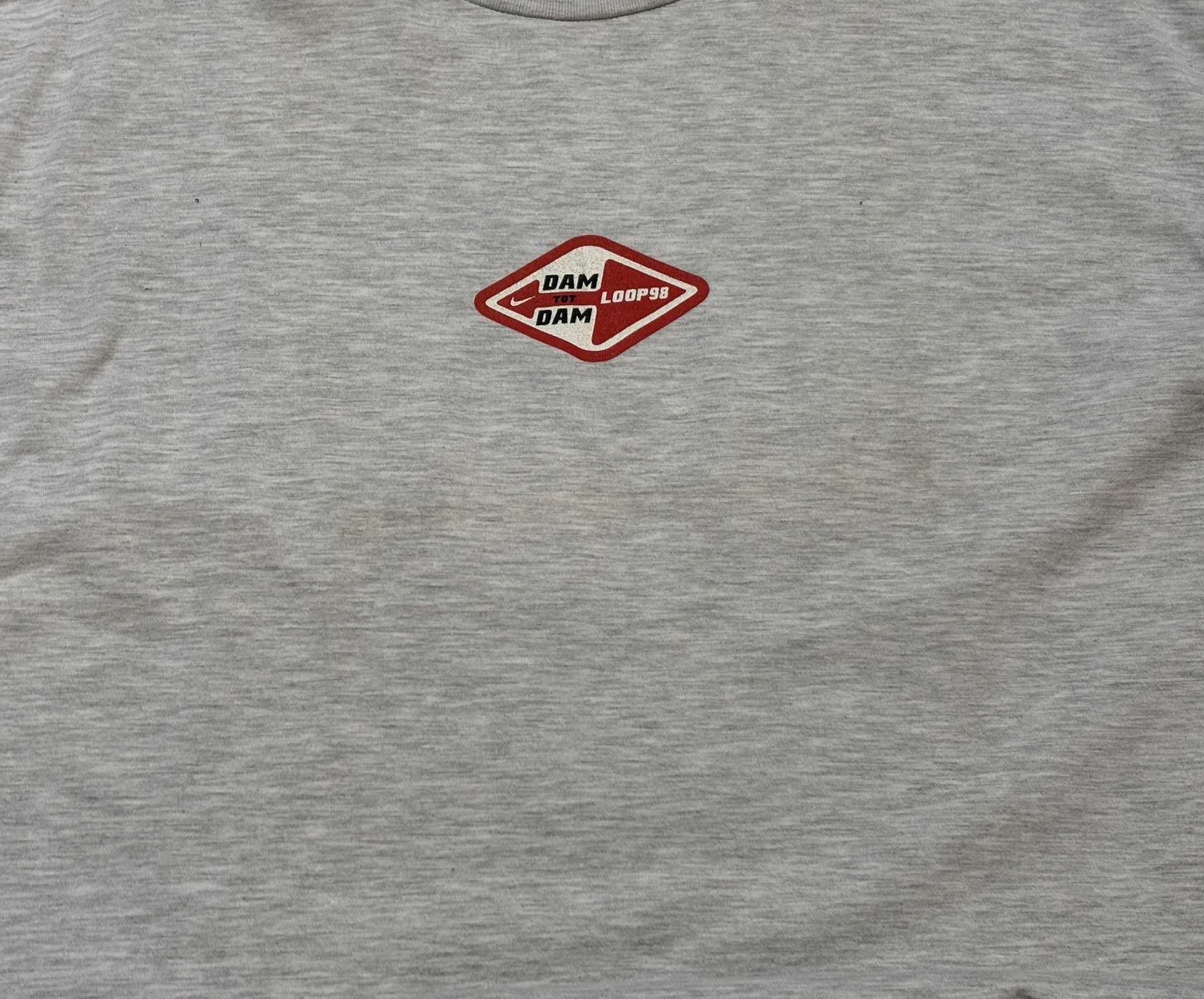 Nike Nike Vintage 90s Dam Tot Dam Loop T-shirt 98' Size. L Size US XL / EU 56 / 4 - 8 Thumbnail