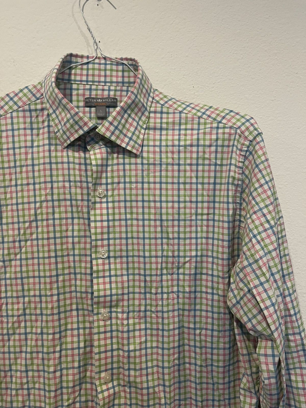 Peter Millar Peter Millar Wicking Shirt Men’s Large Performance Long Size US L / EU 52-54 / 3 - 3 Thumbnail