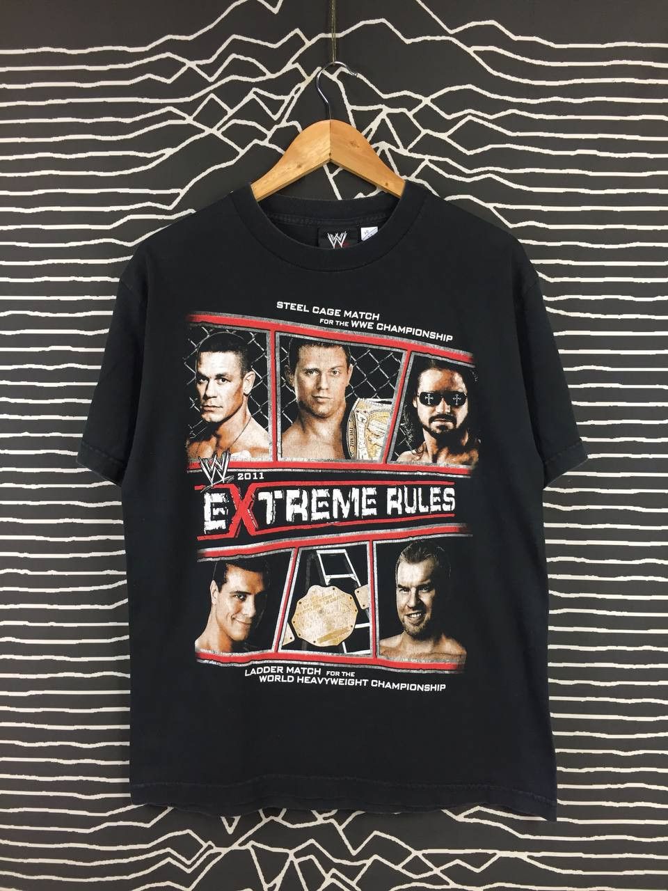 Vintage Vtg Y2K Authentic WWE Extreme Rules 2011 Tee Size US M / EU 48-50 / 2 - 1 Thumbnail