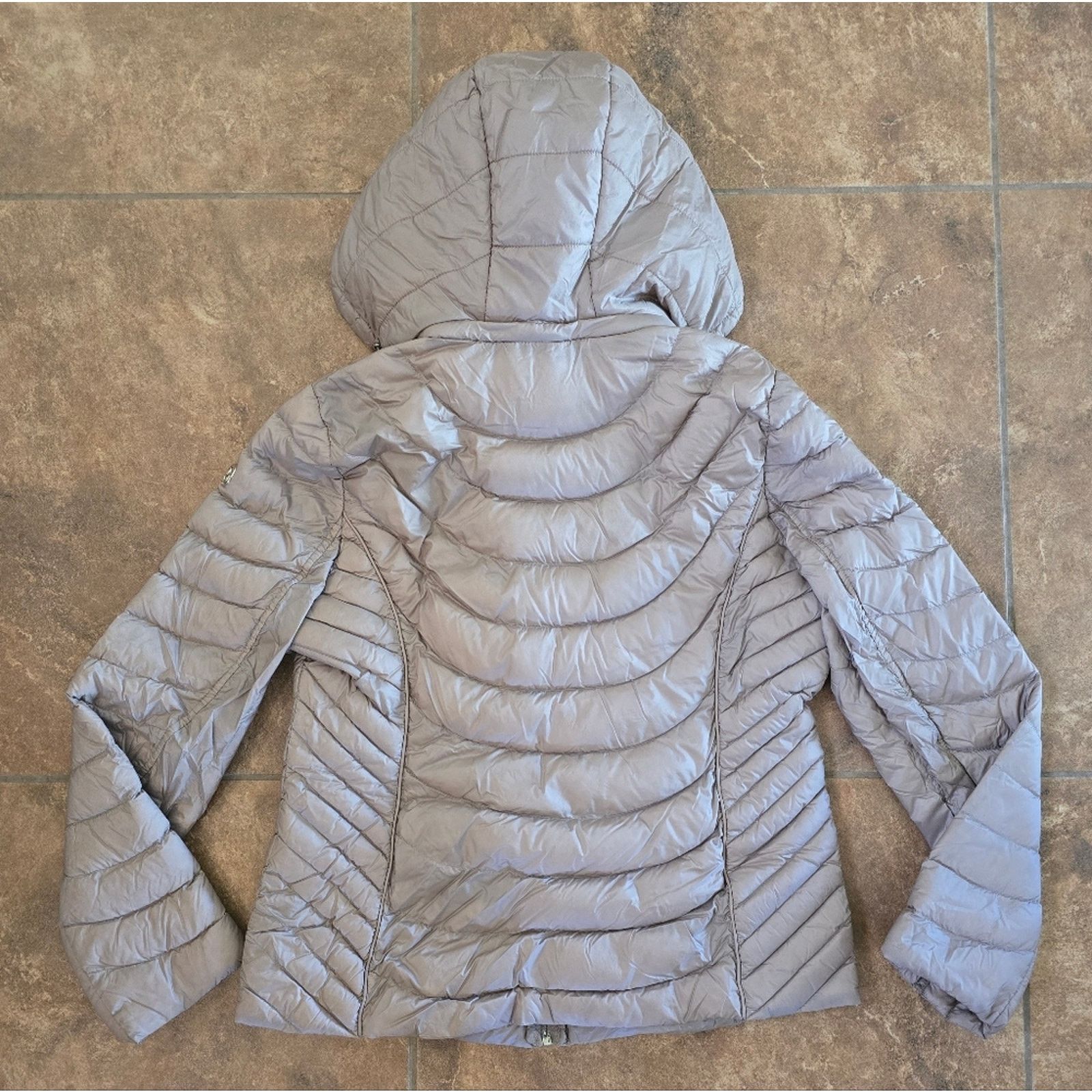Michael Kors Light Chocolate | MICHAEL KORS | Packable Puffer Zip Up Size S / US 4 / IT 40 - 2 Thumbnail