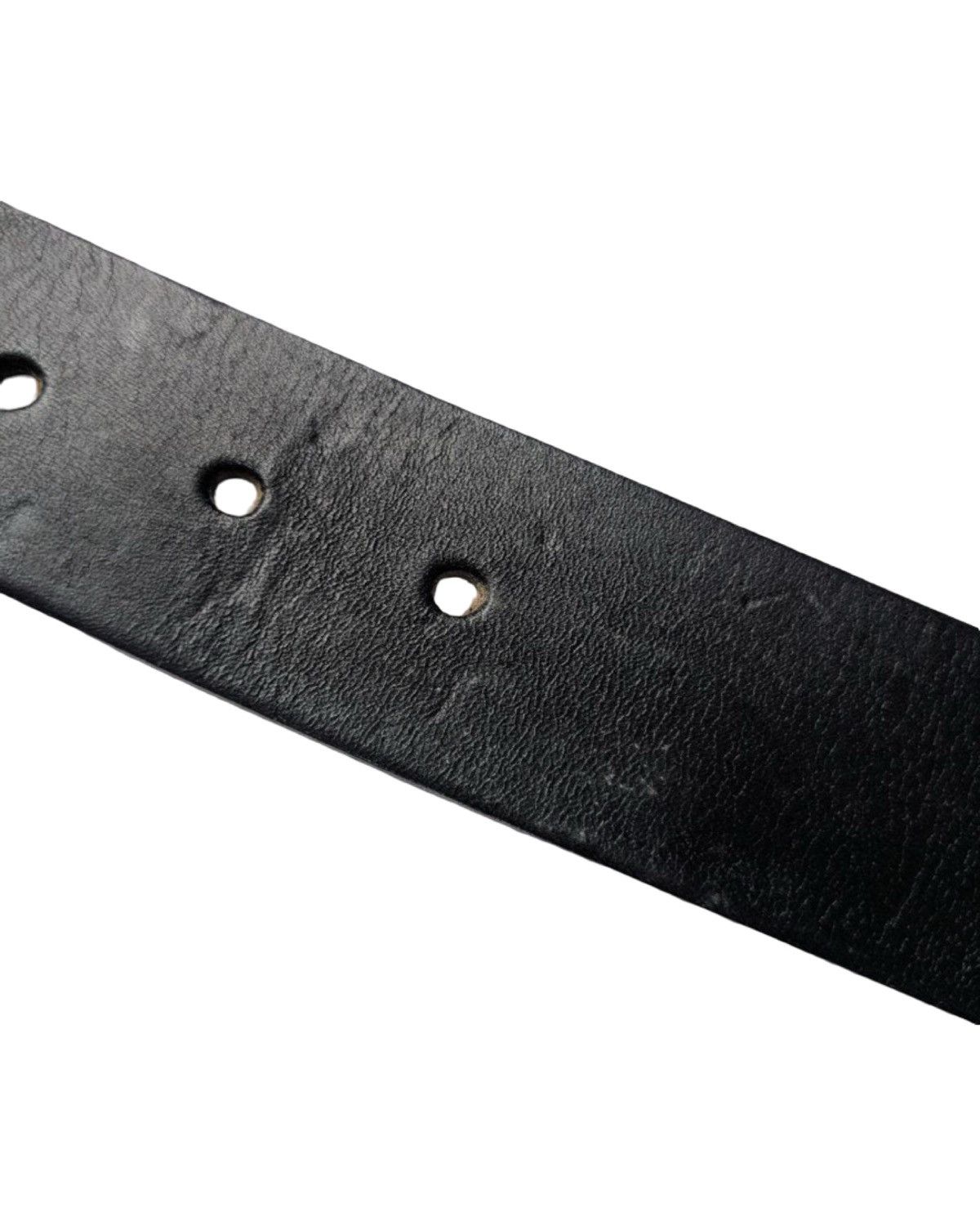 Hysteric Glamour Studded Ring Black Leather Belt Size ONE SIZE - 6 Thumbnail
