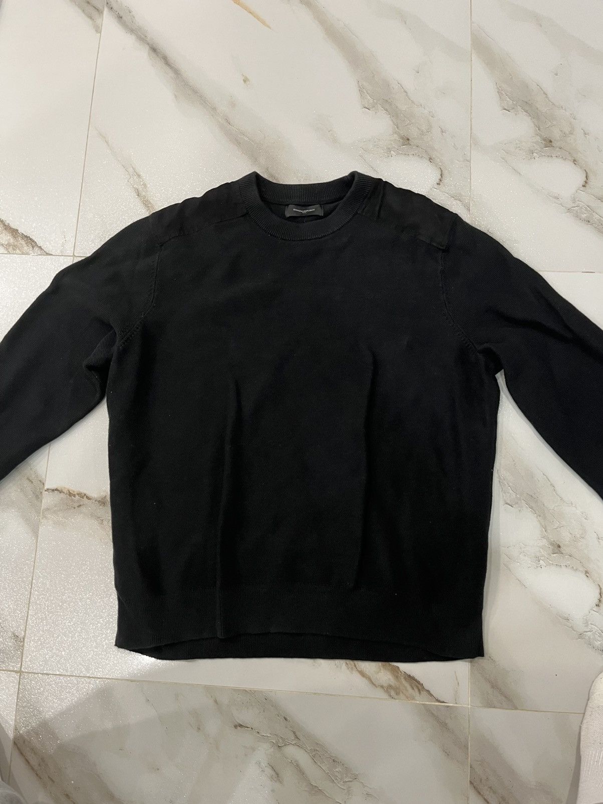 Banana Republic Black Crewneck Size US XL / EU 56 / 4 - 1 Thumbnail