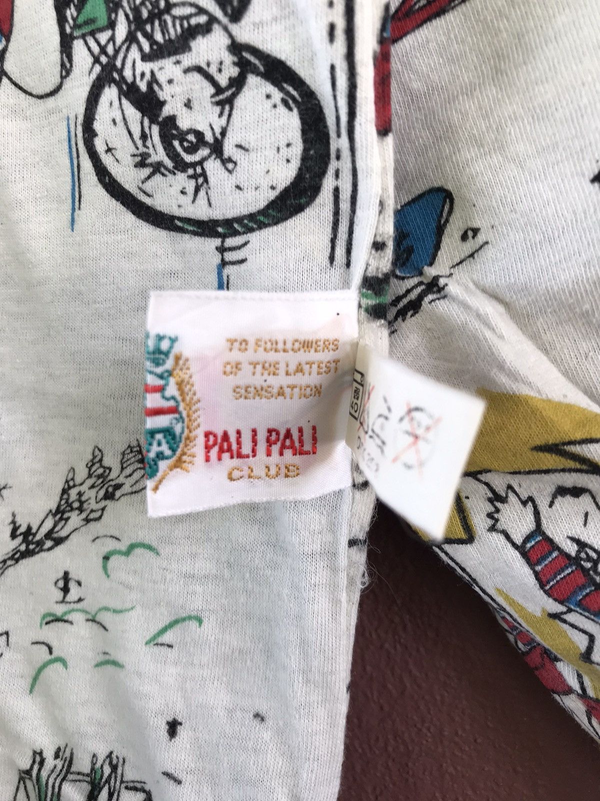 Japanese Brand Pali - pali club jetski riversable sweatshirt Size US M / EU 48-50 / 2 - 5 Thumbnail