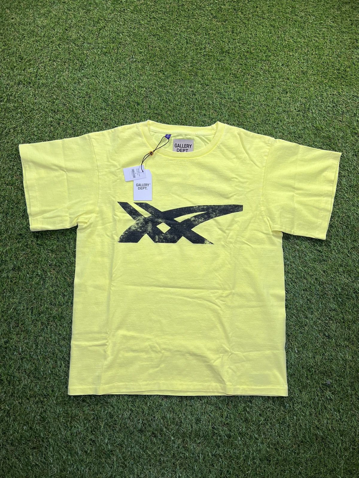 Asics × Gallery Dept. Gallery Dept. x Asics T-shirt Yellow Size Small Size US S / EU 44-46 / 1 - 1 Thumbnail