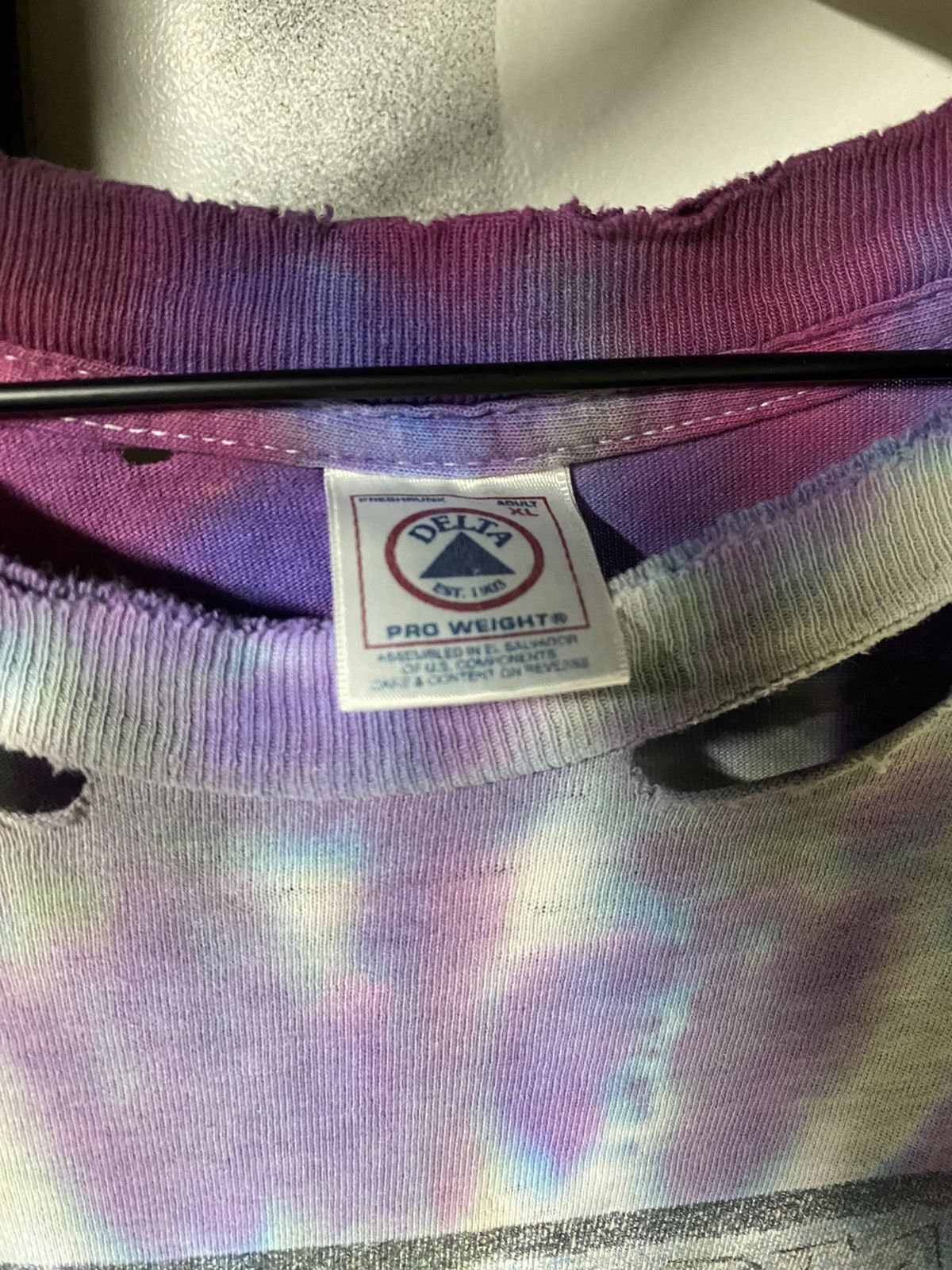 Vintage 90’s Vintage Grateful Dead Tiedye Band Tee Shirt XLarge Size US XL / EU 56 / 4 - 5 Thumbnail
