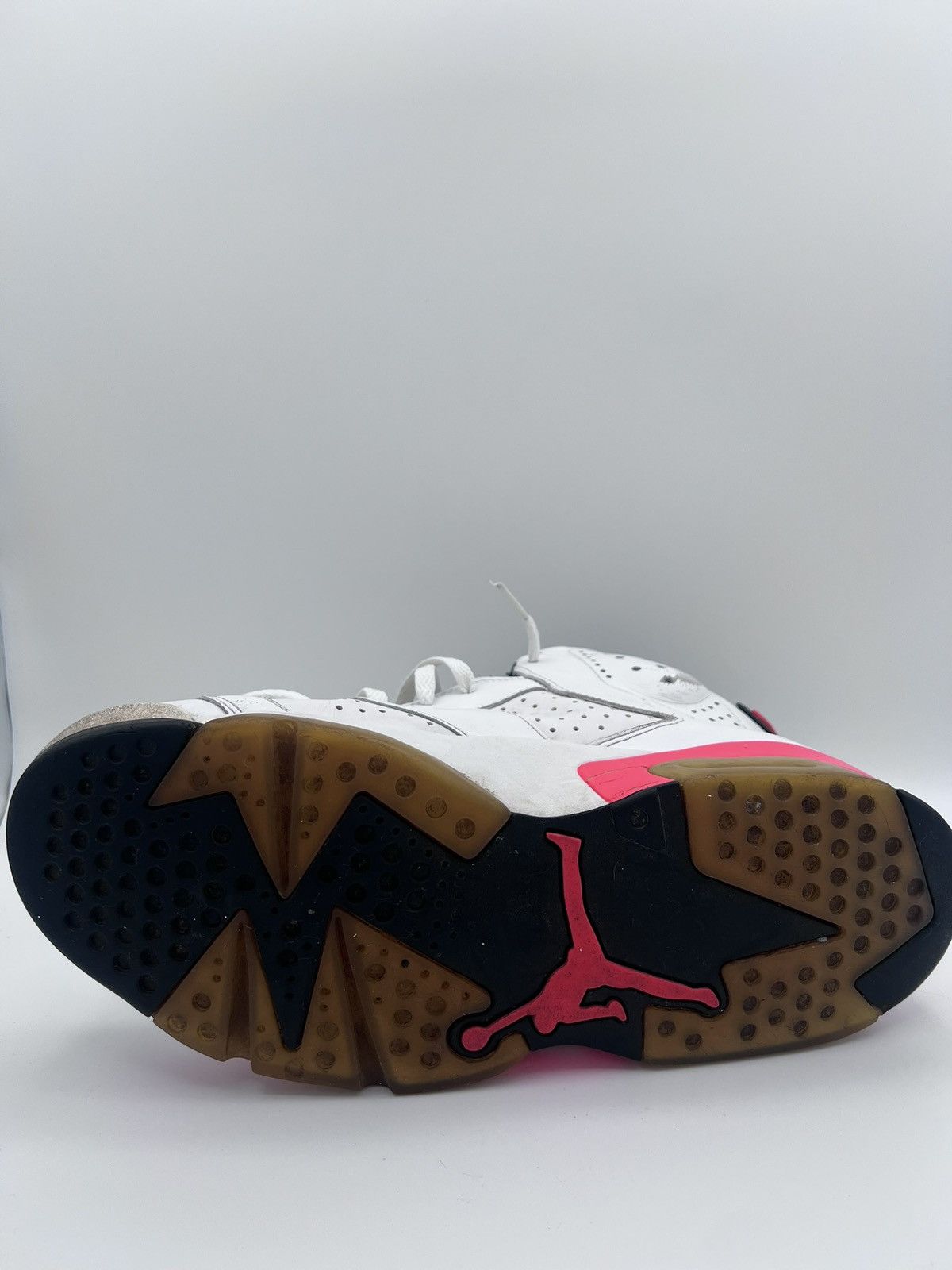 Jordan Brand Nike Air Jordan Retro 6 Men's Size 10.5 White Red Infrared Size US 10.5 / EU 43-44 - 12 Thumbnail