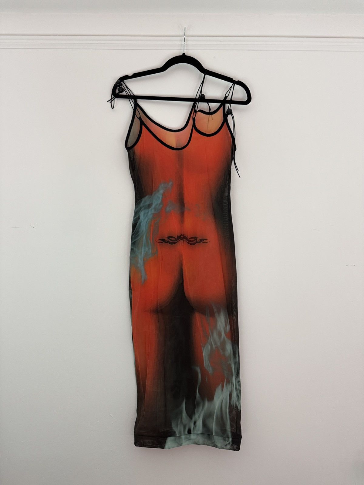 Syndical Chamber trompe l'oeil flame dress Size M / US 6-8 / IT 42-44 - 2 Thumbnail