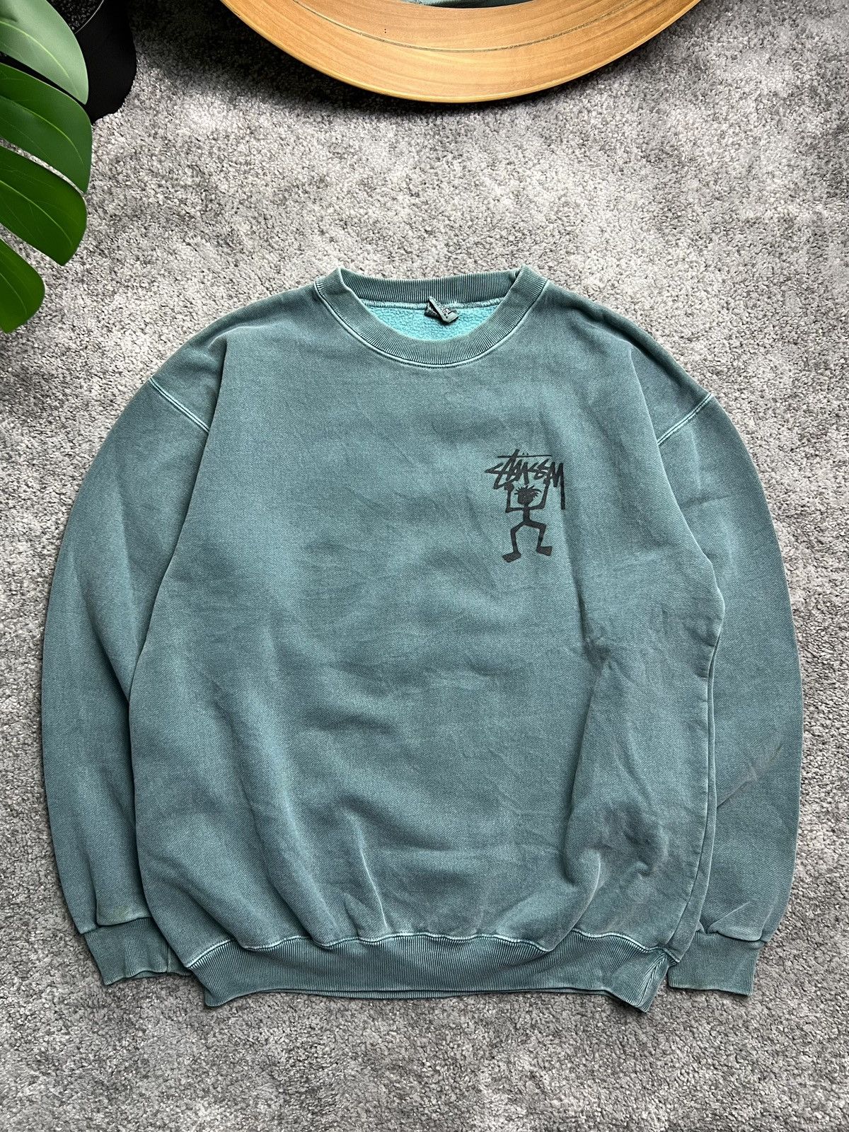 Stussy × Vintage Stussy Vintage Sweatshirt Size US L / EU 52-54 / 3 - 1 Thumbnail