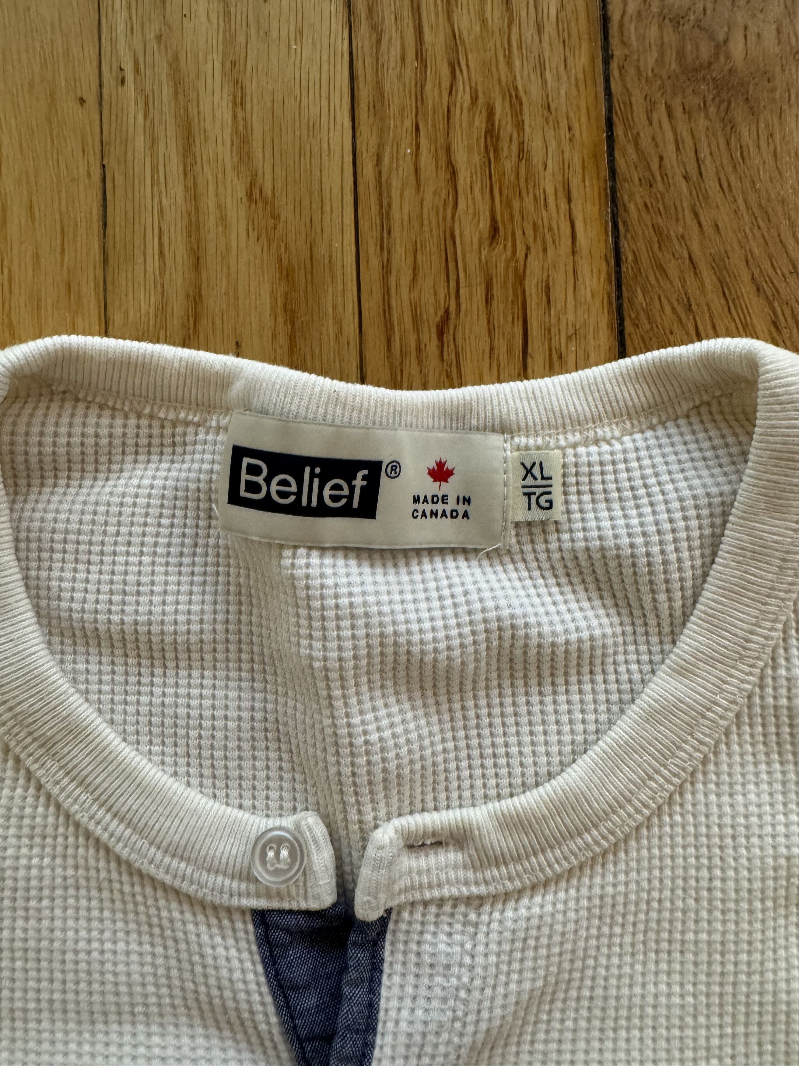 Belief NYC Belief Long Sleeve Thermal Shirt Size US XL / EU 56 / 4 - 2 Thumbnail