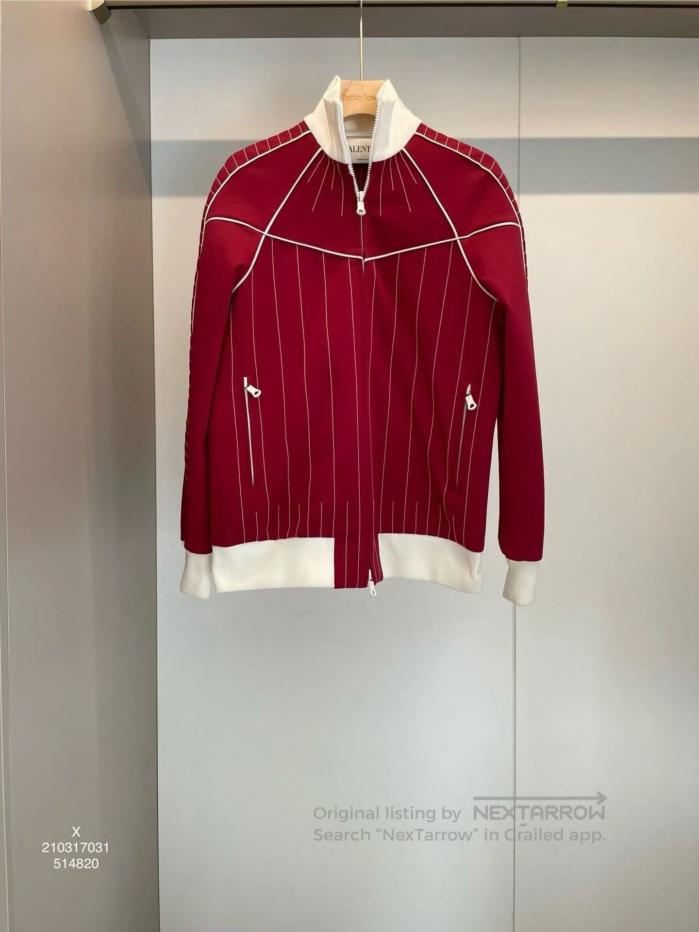 Valentino Valentino Red Long Sleeve Outerwear. Size US S / EU 44-46 / 1 - 1 Thumbnail