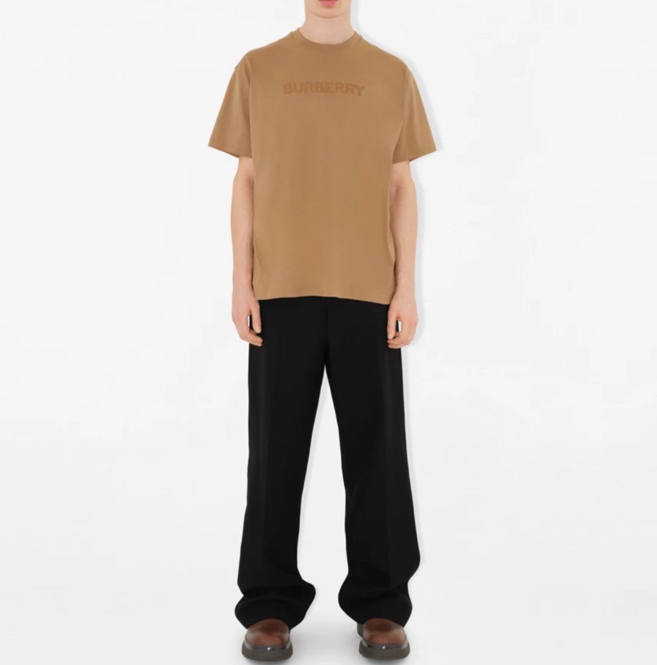 Burberry Burberry - Logo Cotton T-shirt Size US L / EU 52-54 / 3 - 1 Thumbnail
