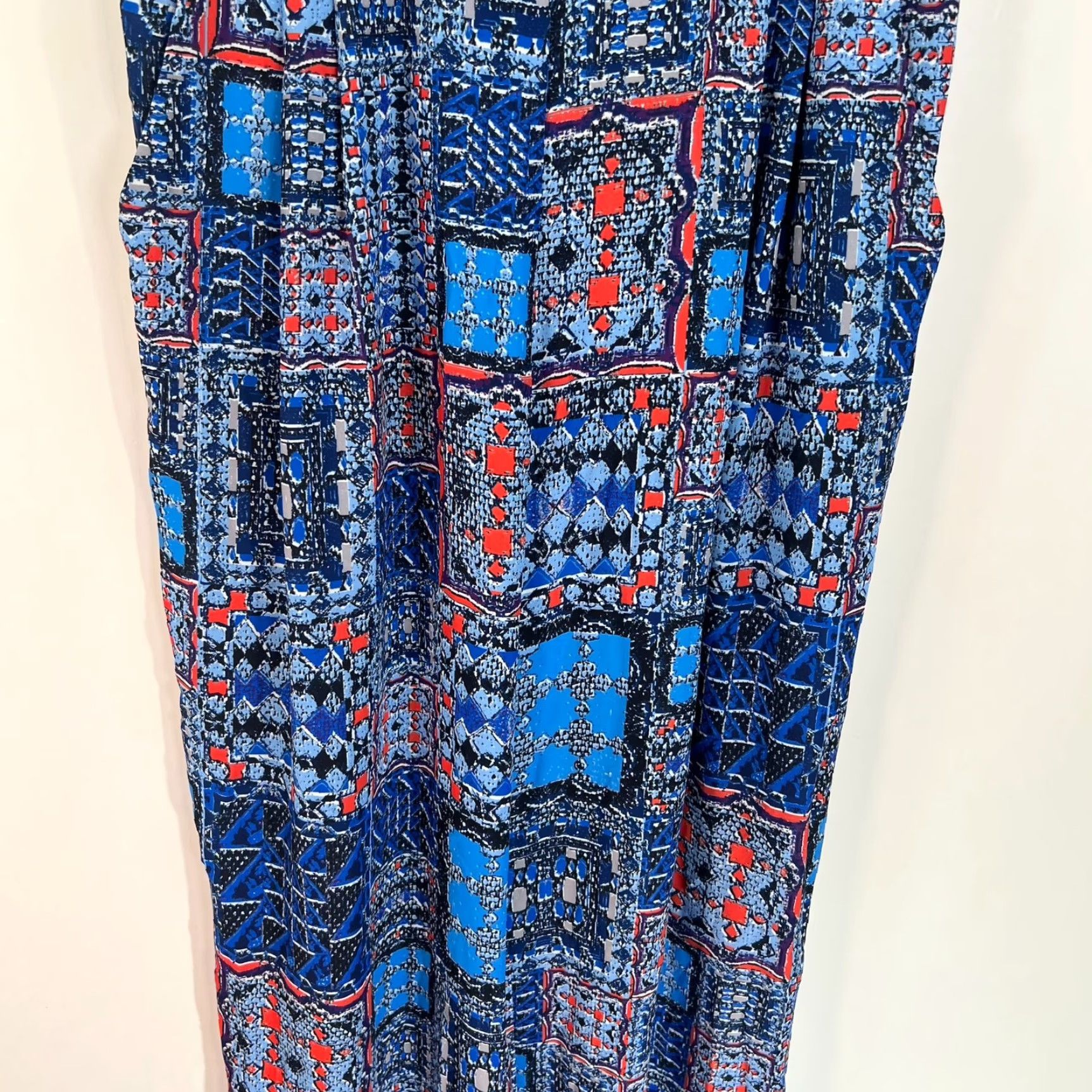 Vintage VINTAGE Kut From The Kloth Jumpsuit Women Sleeveless Size 8 Blue Open Back 100% Cotton Wide-Leg Size 30" / US 8 / IT 44 - 4 Thumbnail