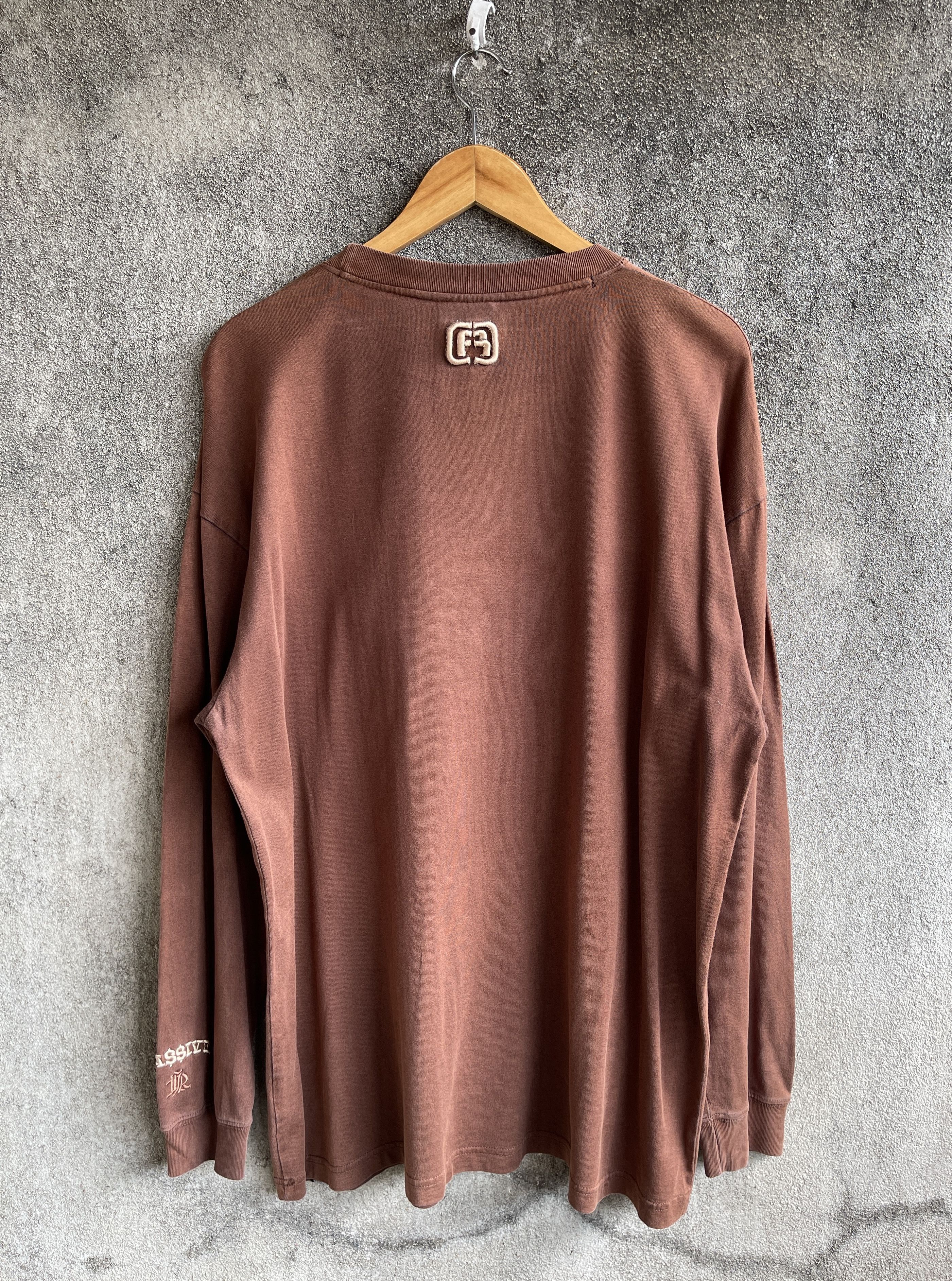 Massive Vintage’y2k🔥Freaky Massive🔥Embroidered Logo SpellOut L/S Tee Size US XL / EU 56 / 4 - 3 Thumbnail