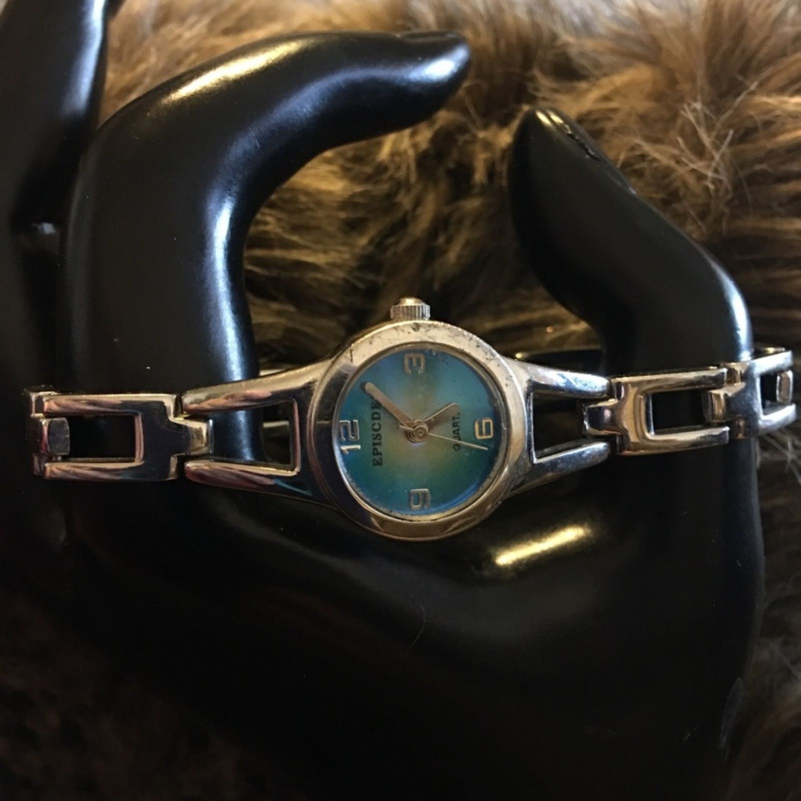 Jewelry Ladies Episode blue face silver tone watch Size ONE SIZE - 2 Thumbnail
