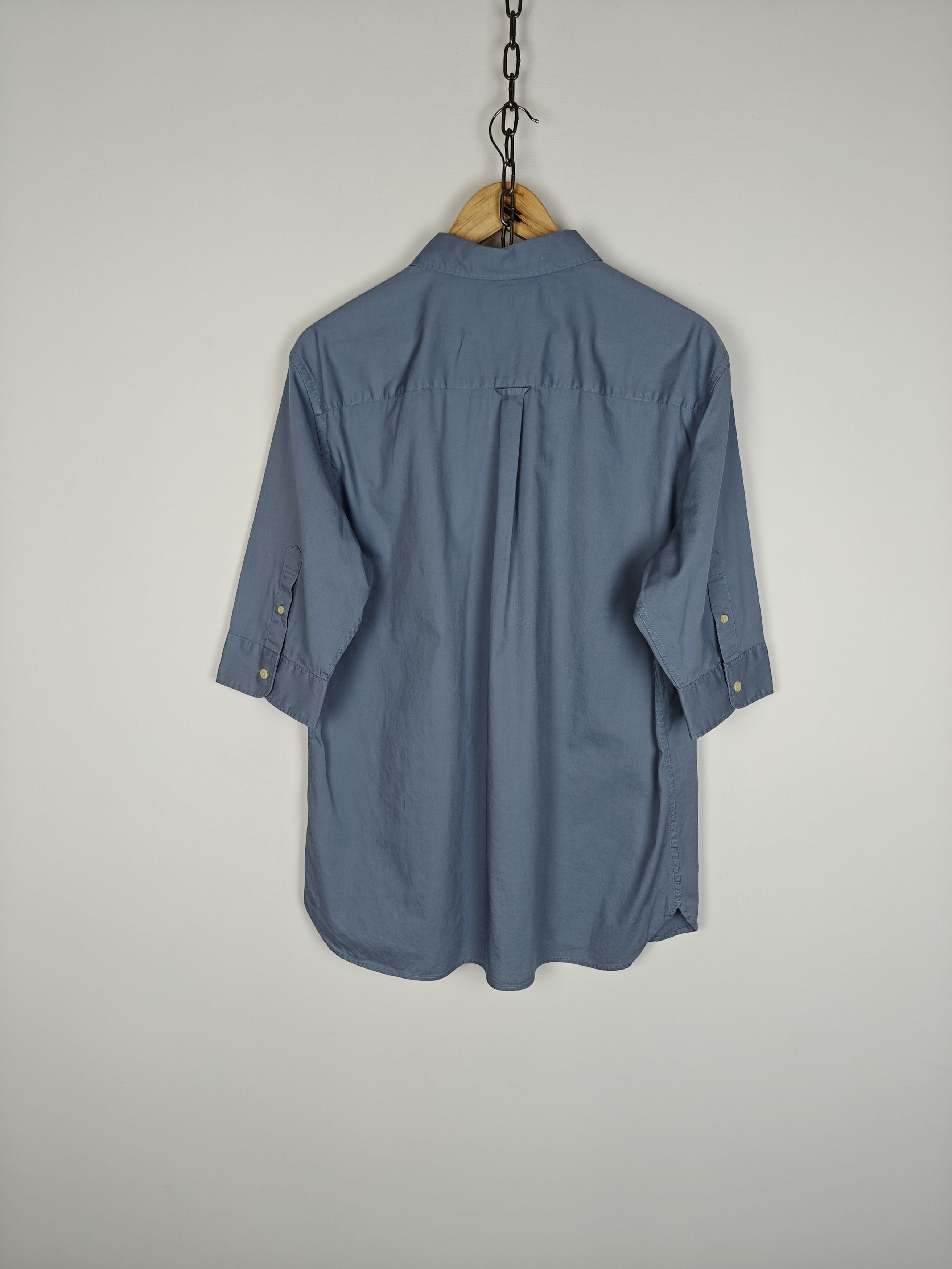 Allsaints Allsaints Shirt Redondo Collared Blue size XL Size US XL / EU 56 / 4 - 7 Thumbnail