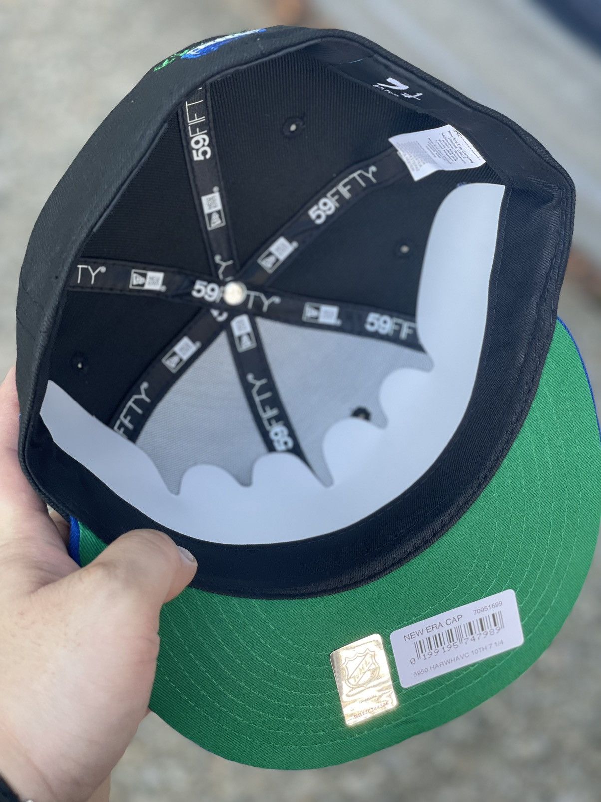 New Era × Topperz New Era 59fifty Hartford Whalers size 7 1/4 Size ONE SIZE - 4 Thumbnail