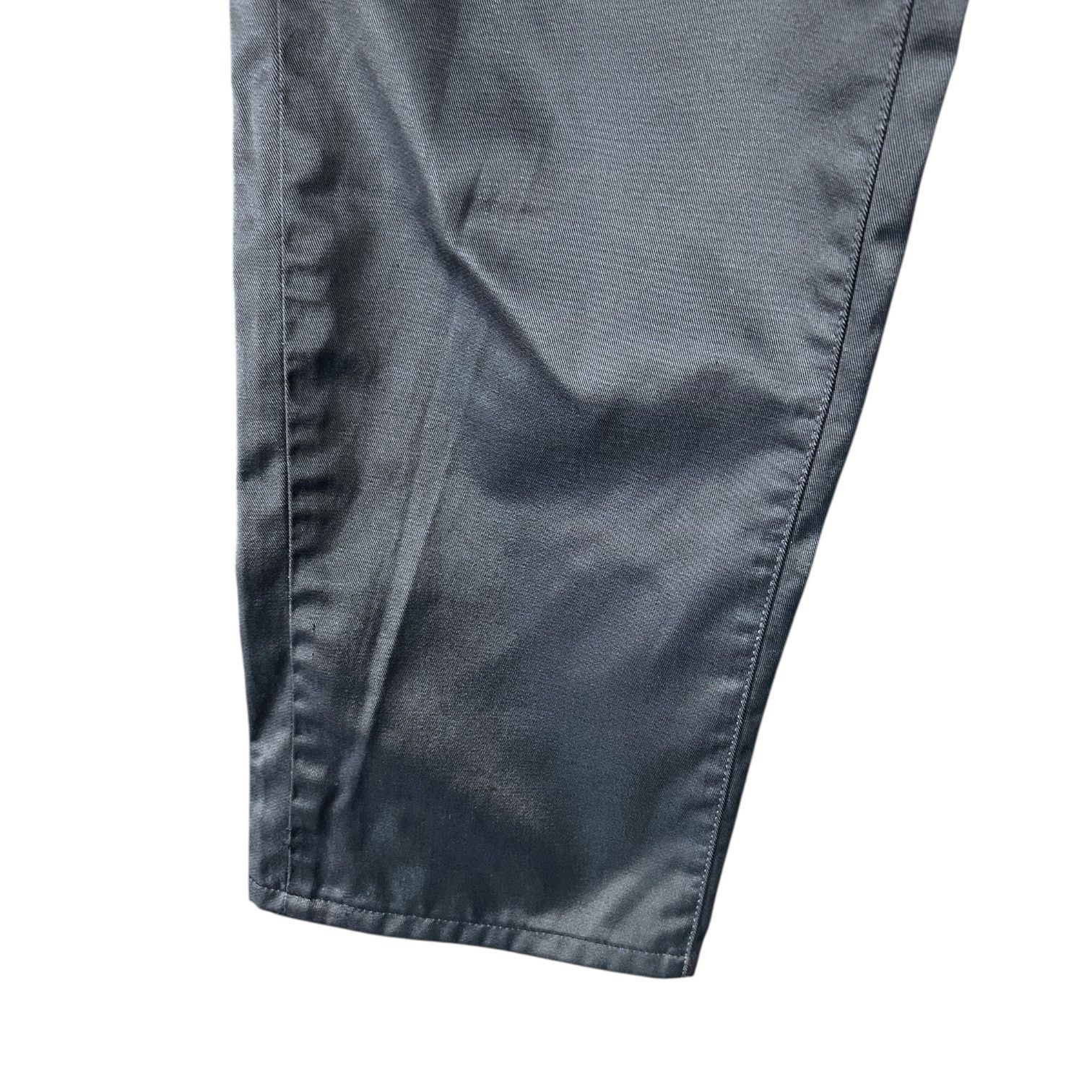 Versace Men's Vintage Y2K Versace Couture Navy Coated Jeans 29W 31L Size US 33 - 7 Thumbnail