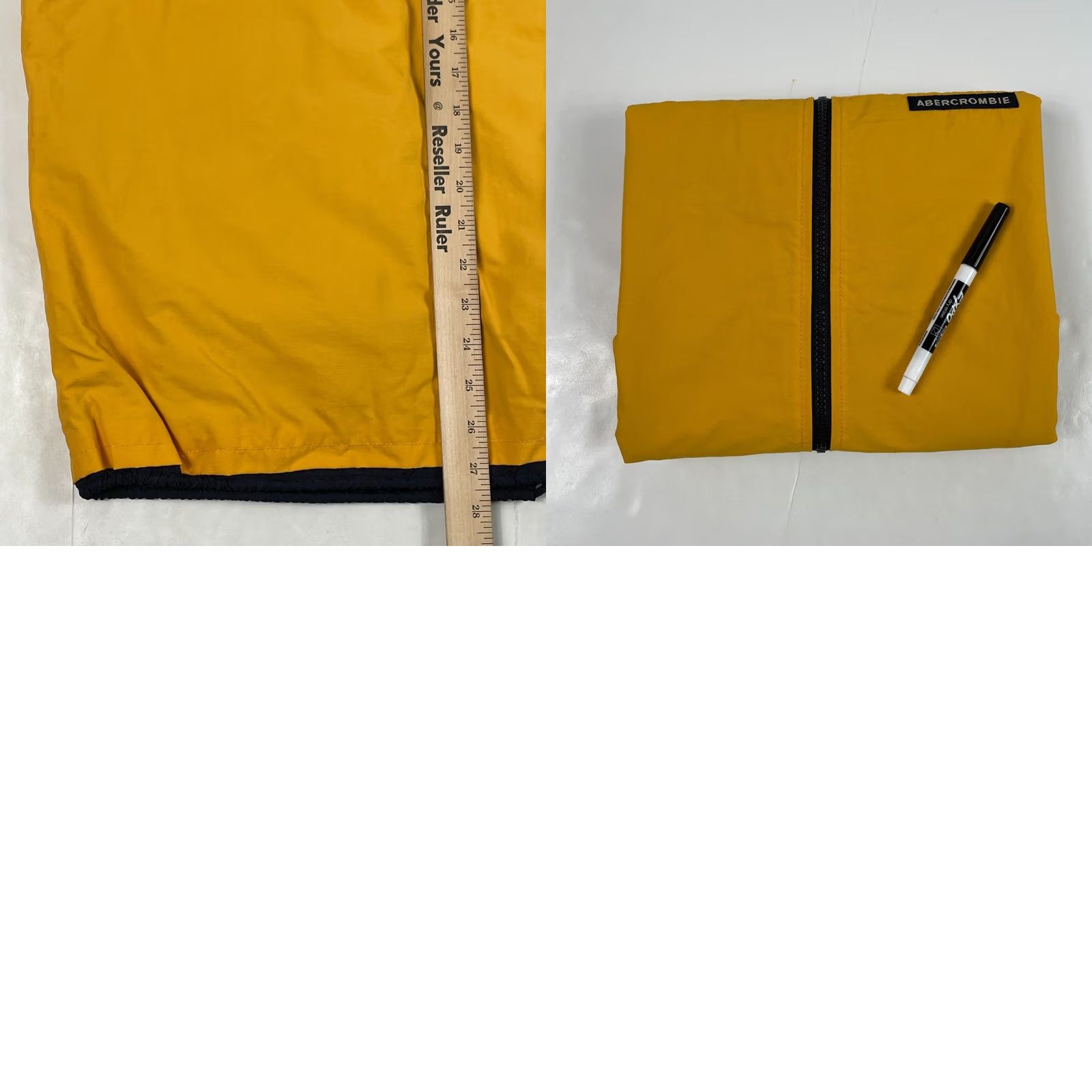 Abercrombie & Fitch Abercrombie & Fitch Vintage Yellow Vest Mens Extra Large (Lined) - Travel & Workwear Size US XL / EU 56 / 4 - 9 Thumbnail