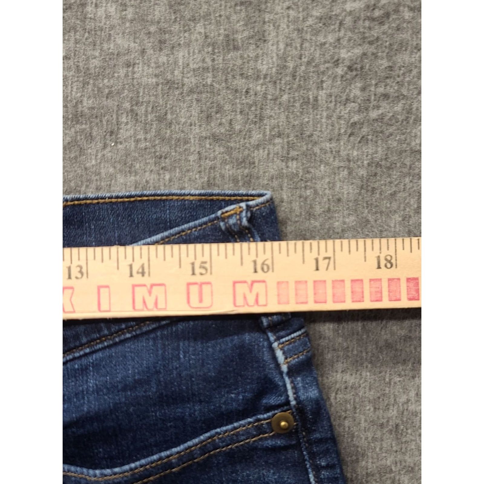 Vintage Duluth Jeans Womens 12x31 Daily Denim Regular Fit Bootcut High Rise Jeans Style Cowboy Southwestern Size 24" / US 00 / IT 34 - 4 Thumbnail