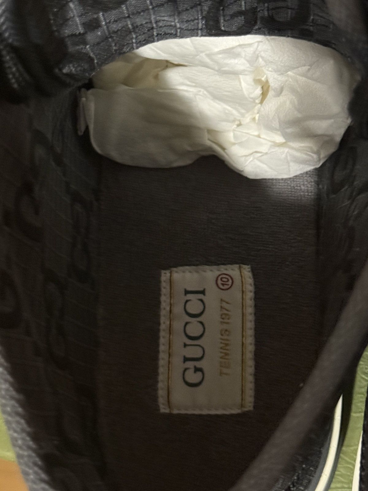 Gucci Size 10.5 US - Gucci Tennis 1977 High GG Monogram - Size US 10.5 / EU 43-44 - 7 Thumbnail