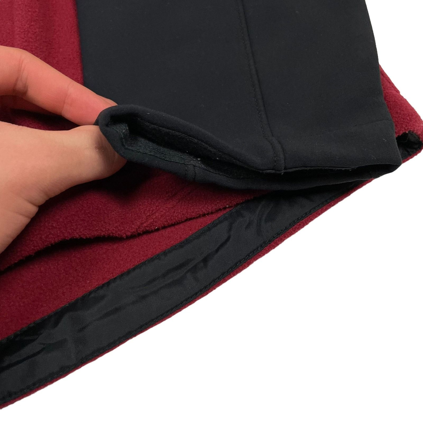 Nike × Nike ACG × Vintage Nike ACG Men's Red Black Polyester Full Zip Fleece Jacket M Size US M / EU 48-50 / 2 - 5 Thumbnail