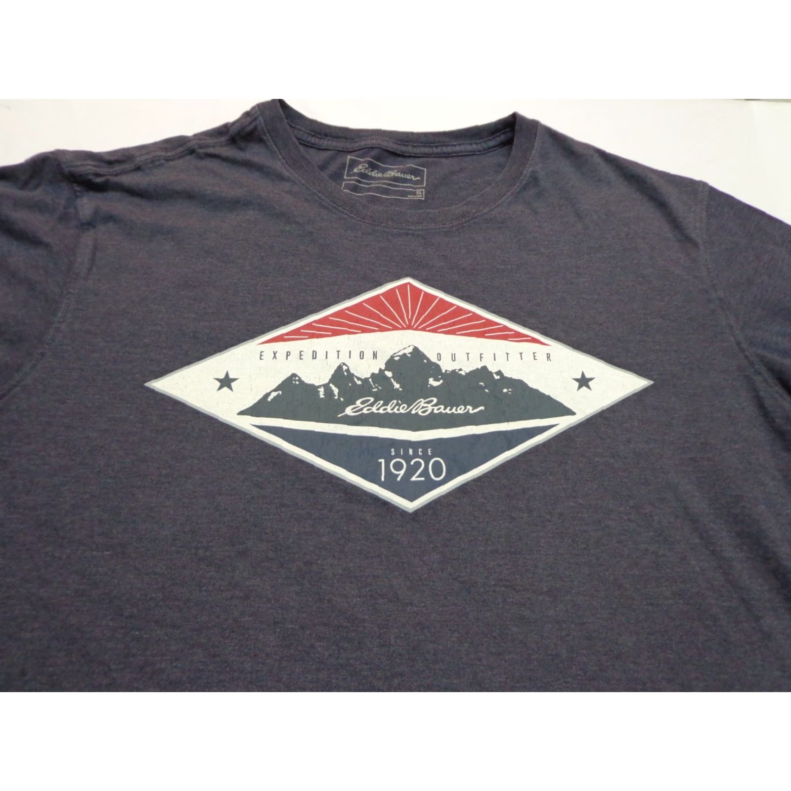 Eddie Bauer Eddie Bauer T-Shirt Mens XL Blue Expedition Outfitter Mountain Graphic Shirt Mens XL Blue Eddie Bauer Expedition Mountain Graphic Size US XL / EU 56 / 4 - 2 Thumbnail
