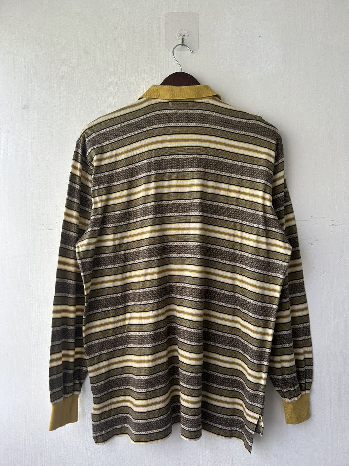 Burberry 1990s Burberrys Pocket Stripes Shirt Size US L / EU 52-54 / 3 - 4 Thumbnail