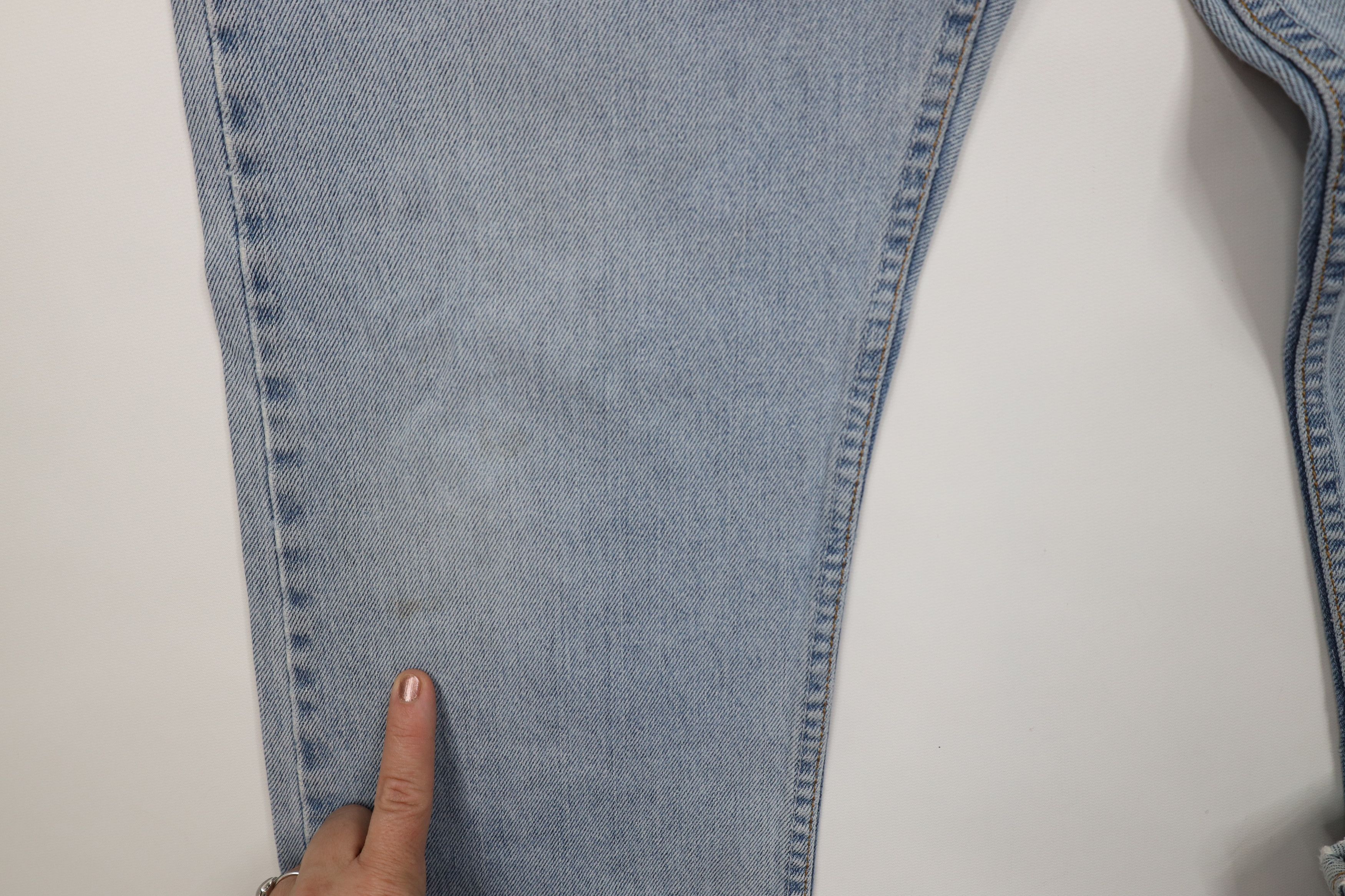 Levi's Vintage Y2K 2003 Levis 505 Regular Straight Leg Jeans Blue Size US 33 - 6 Thumbnail