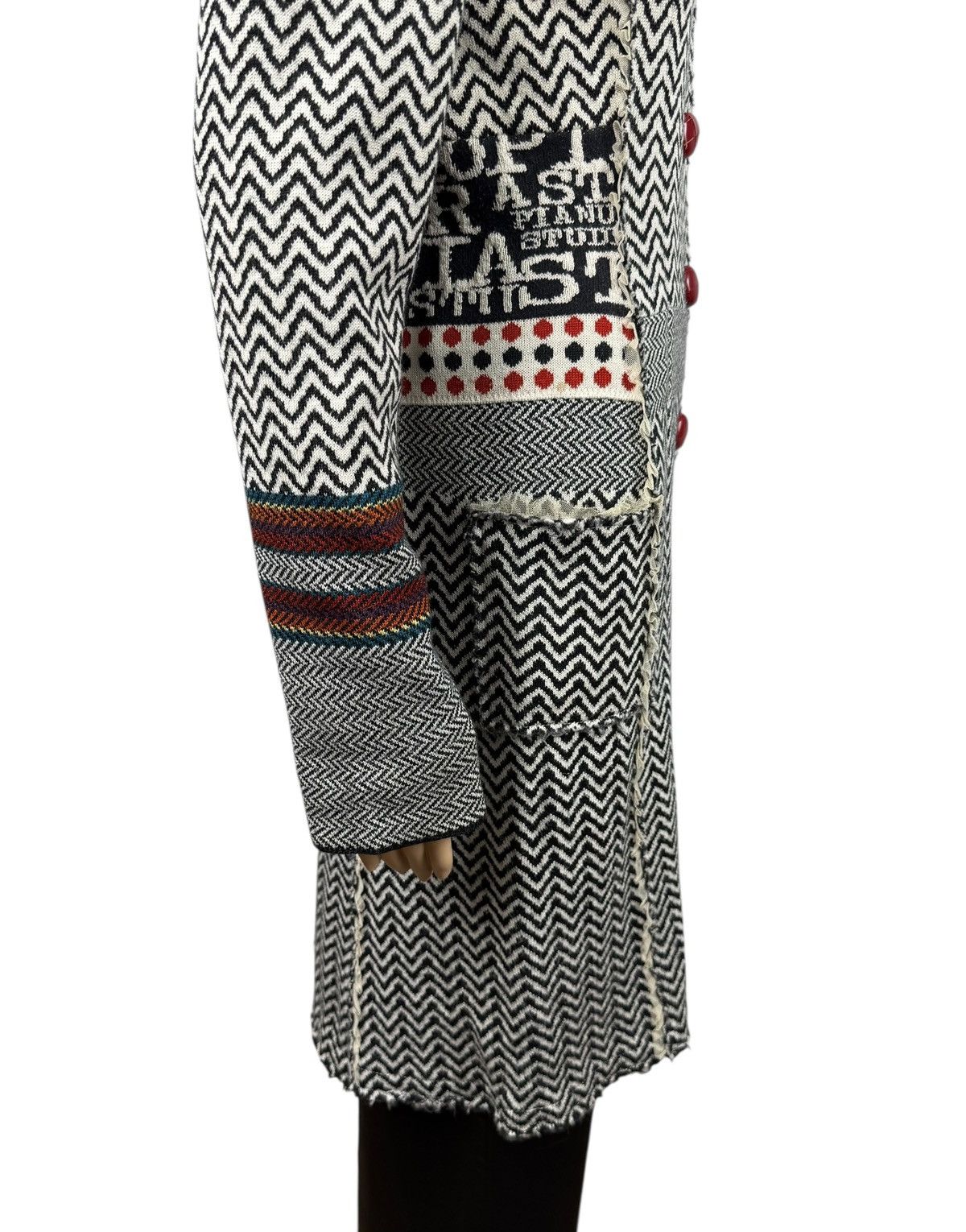 Other Pianura Studio Wool Knit Coat Ribbed size 40 Italy Size S / US 4 / IT 40 - 13 Thumbnail