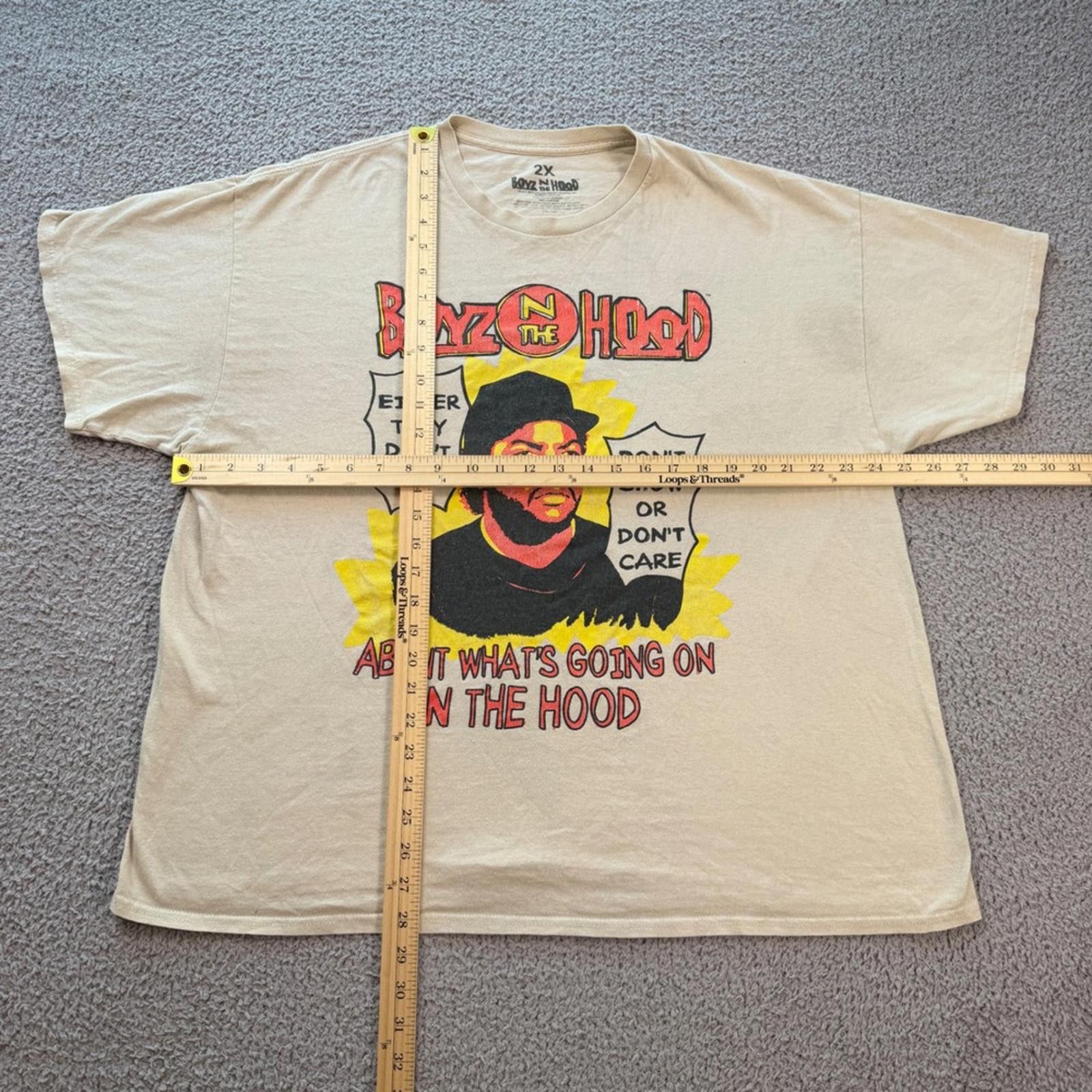 Other Boyz N The Hood Ice Cube Doughboy Graphic T-Shirt Mens 2XL Size US XXL / EU 58 / 5 - 2 Thumbnail