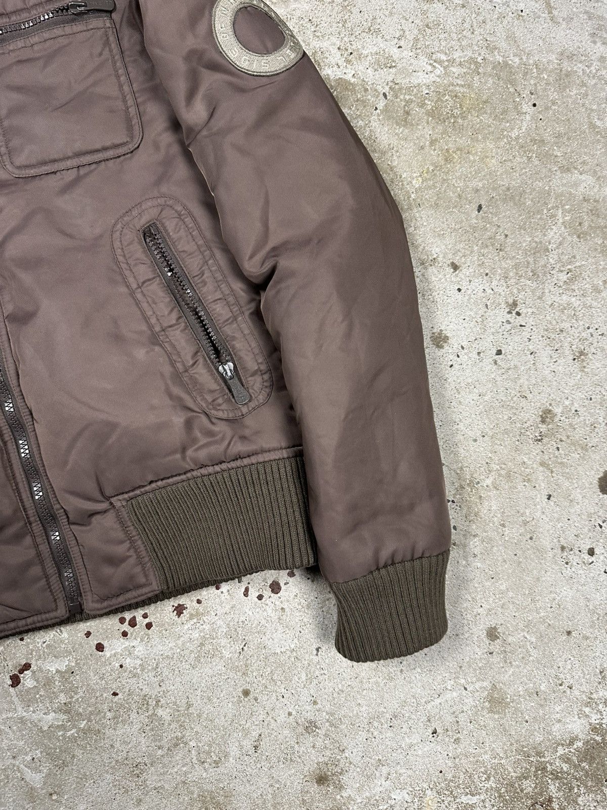 If Six Was Nine × Japanese Brand × Le Grande Bleu (L.G.B.) Vintage Y2K Brown Utility Japanese Style Bomber Jacket Size US S / EU 44-46 / 1 - 4 Thumbnail
