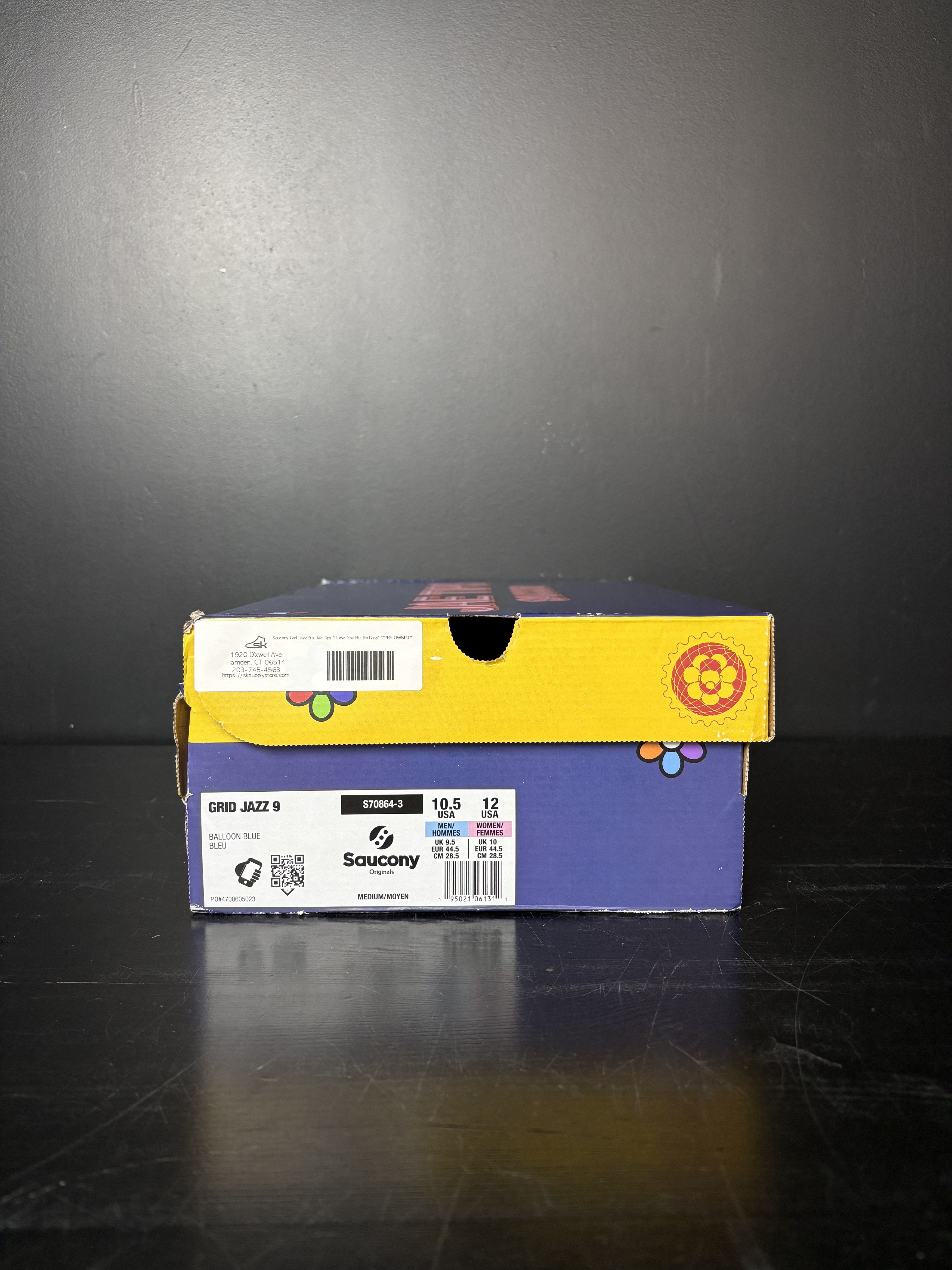 Nike Saucony Grid Jazz 9 x Jae Tips "I Love You But I’m Busy" **PRE-OWNED** - Size 10.5 Size US 10.5 / EU 43-44 - 7 Thumbnail