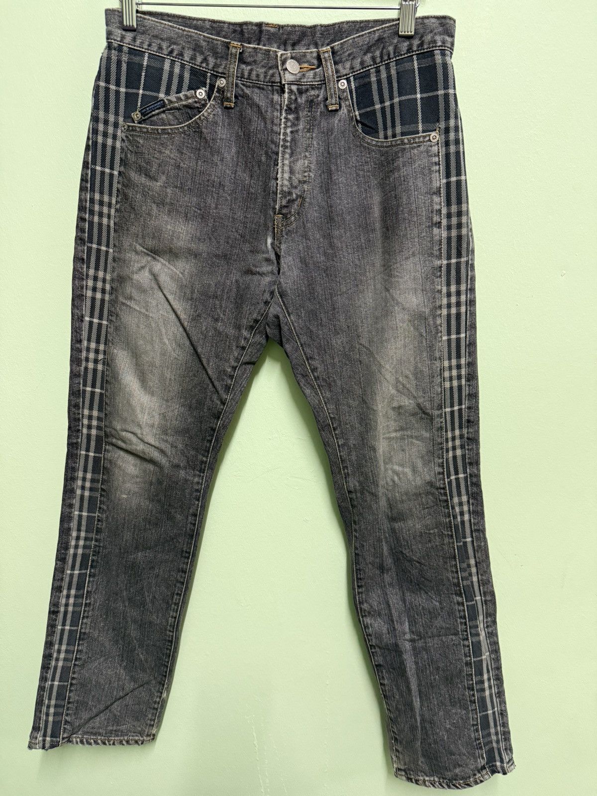 Burberry Vintage Burberry Jeans Pants rare distressed look a like Size US 32 / EU 48 - 1 Thumbnail
