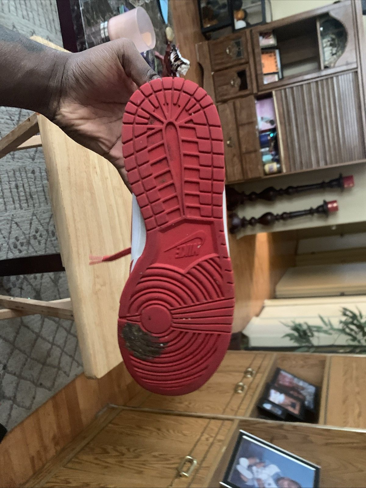 Nike dunk hi championship red Size US 9.5 / EU 42-43 - 7 Thumbnail