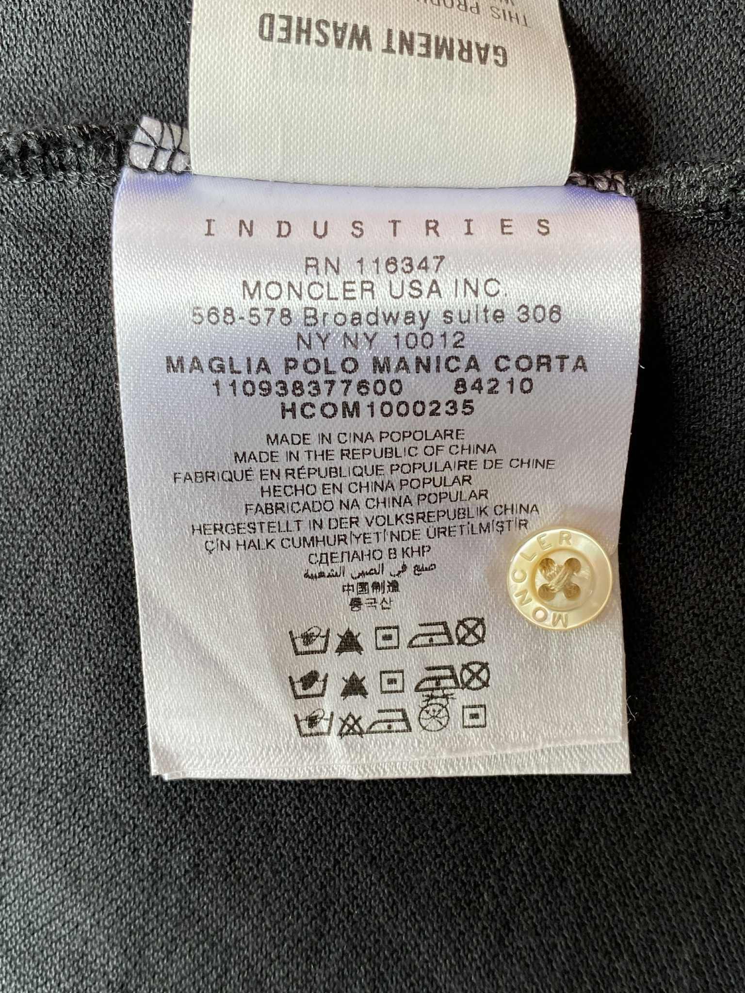 Moncler Moncler Women Maglia Polo Manica Corta Small Logo Size S / US 4 / IT 40 - 6 Thumbnail