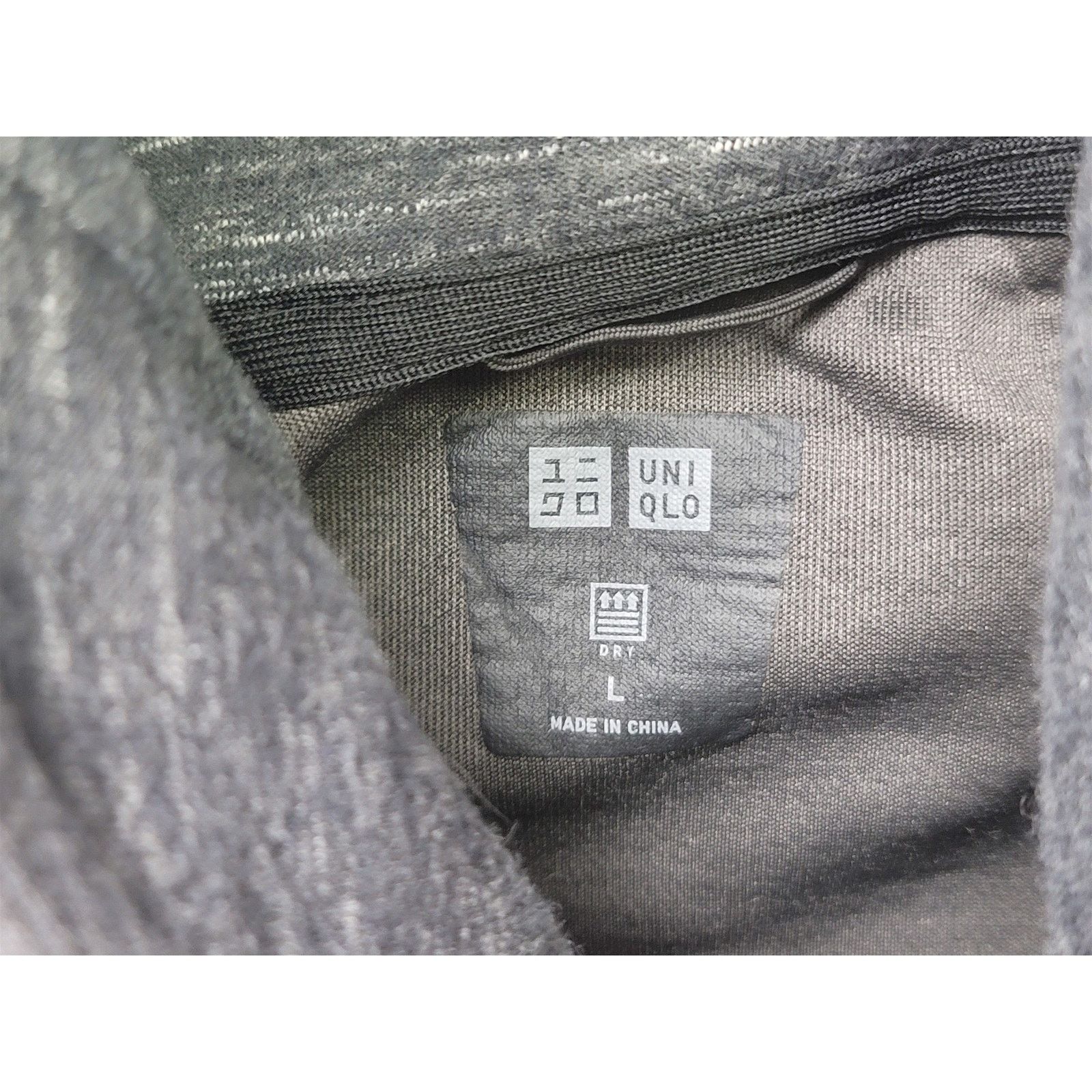 Uniqlo Uniqlo Women's Large Zipper Hoodie Jacket Gray Size L / US 10 / IT 46 - 4 Thumbnail