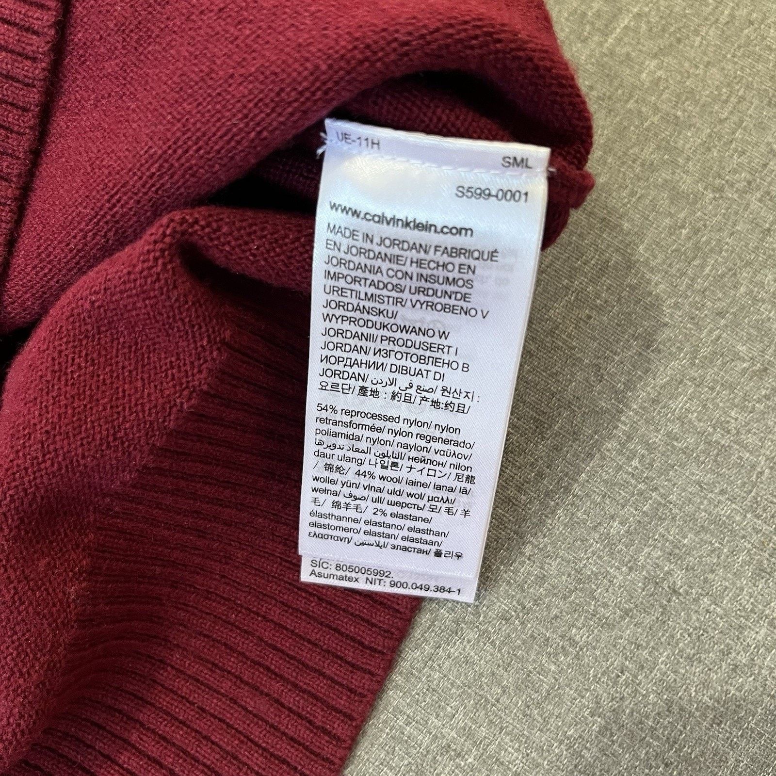 Calvin Klein $98 Men Calvin Klein CK Logo Wool Crewneck Classic XXL Size US XXL / EU 58 / 5 - 5 Thumbnail