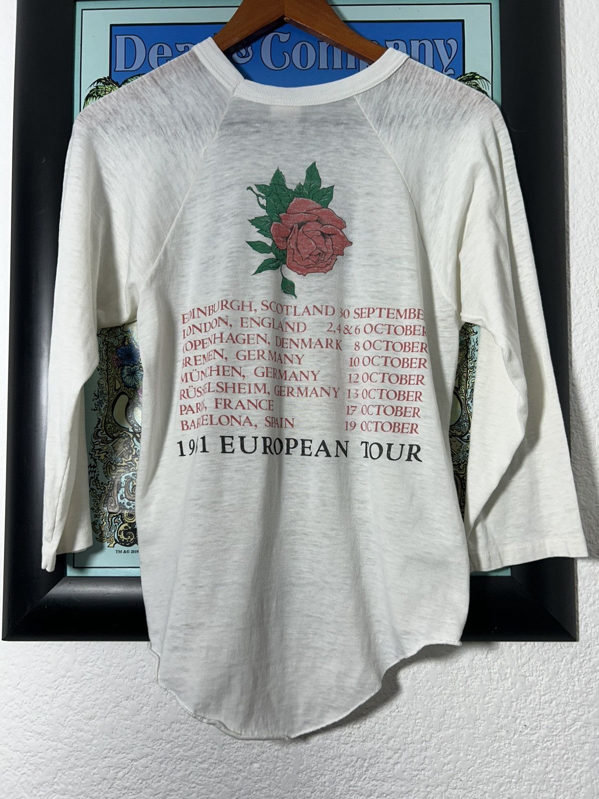 Grateful Dead × Vintage 1981 Grateful Dead European Tour by Stanley Mouse Size US M / EU 48-50 / 2 - 10 Thumbnail
