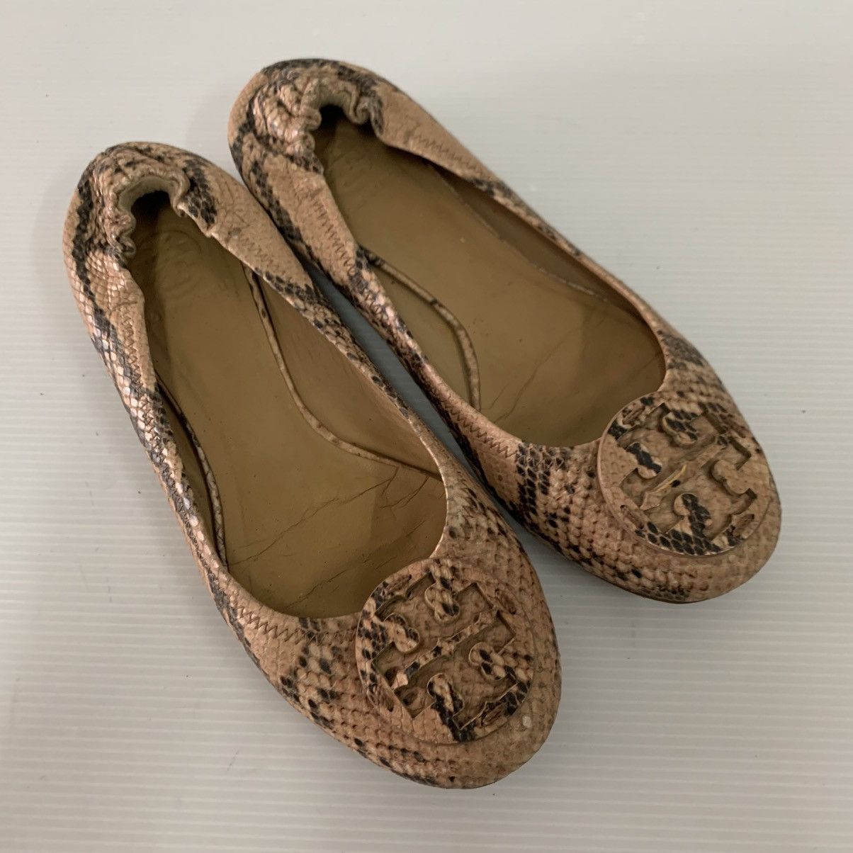 Tory Burch Tory Burch Leather Flats Shoes Size US 9 / IT 39 - 6 Thumbnail