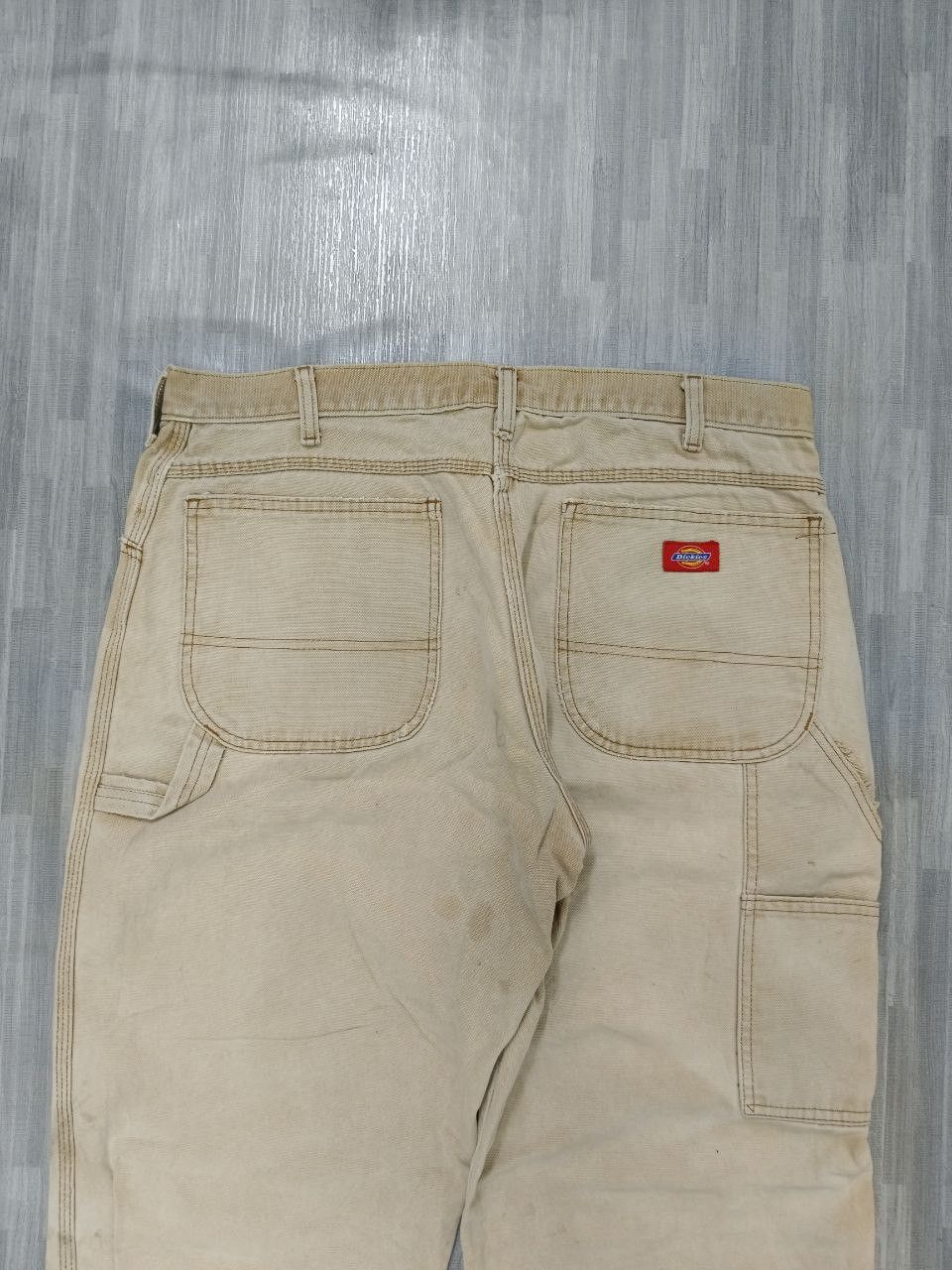 Vintage SICK DICKIES CARPENTER DISTRESSED DENIM PANTS Size US 34 / EU 50 - 5 Thumbnail