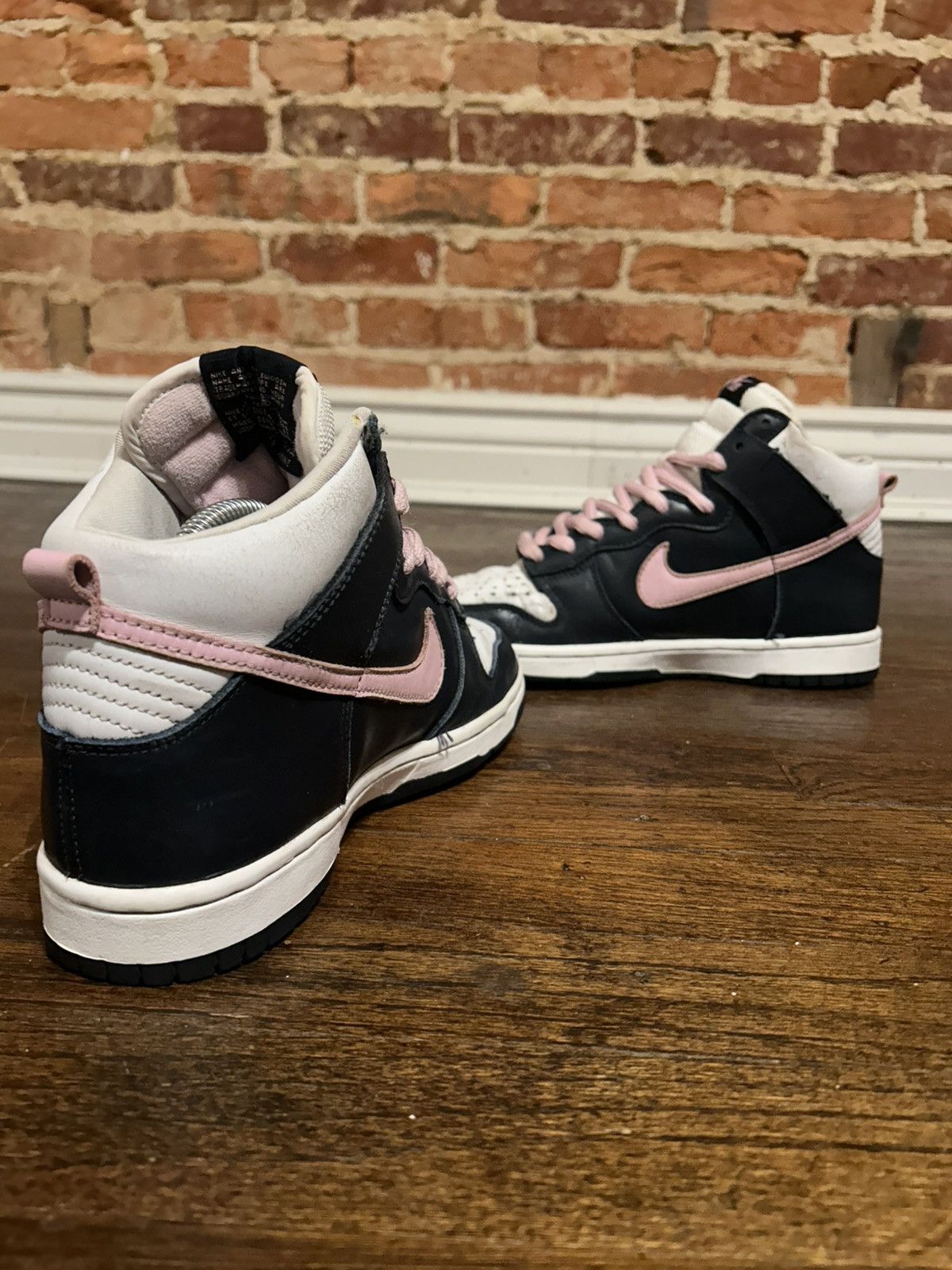 Nike SB Size 7 - Nike Dunk Pro SB High Shy Pink 2005 Size US 7 / EU 40 - 5 Thumbnail