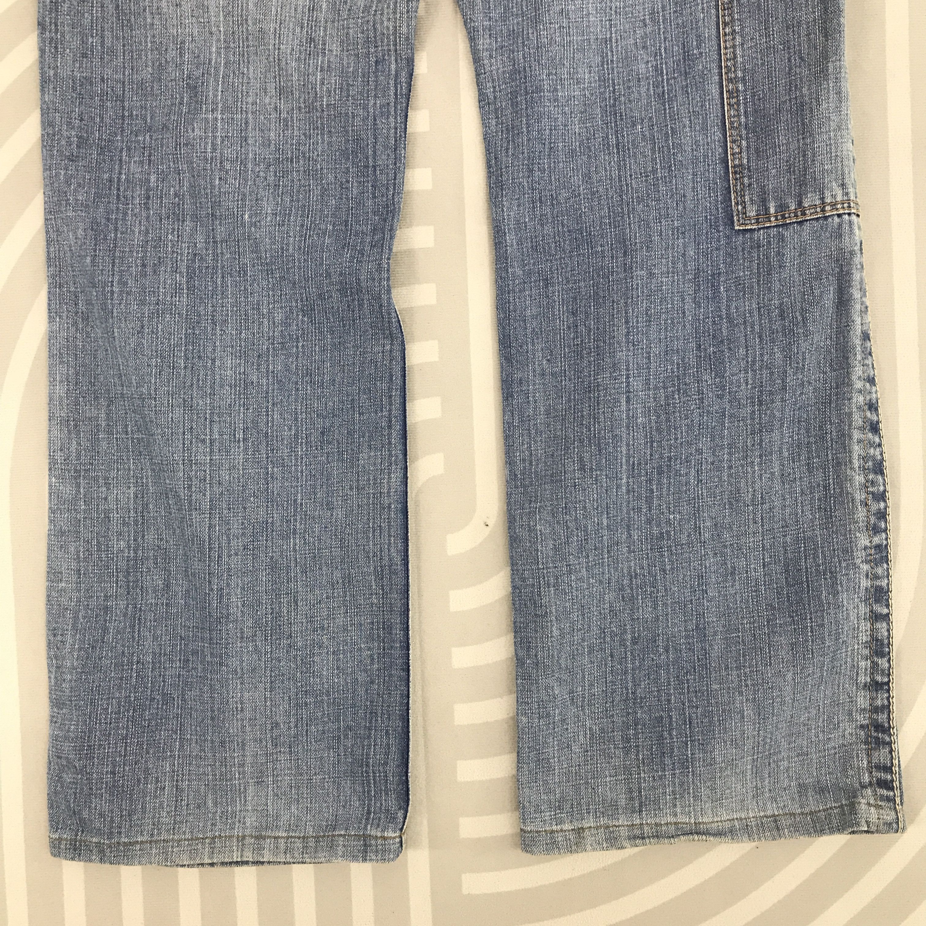 Japanese Brand × Vintage Vintage Blue Way Japan Union Made Baggy Jeans pants Size US 32 / EU 48 - 6 Thumbnail
