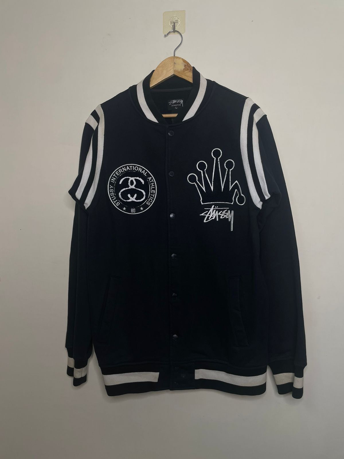Vintage Stussy Varsity Jacket (Rare)
