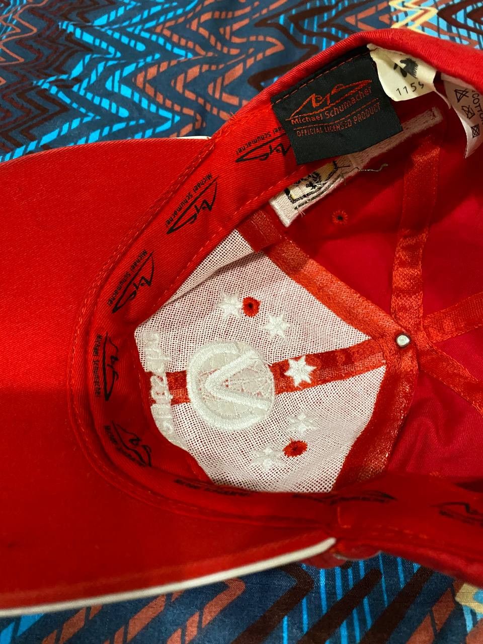 Vintage Schumacher Schumi F1 2003 Seven Star Formula One VTG Red Hat Size ONE SIZE - 9 Thumbnail