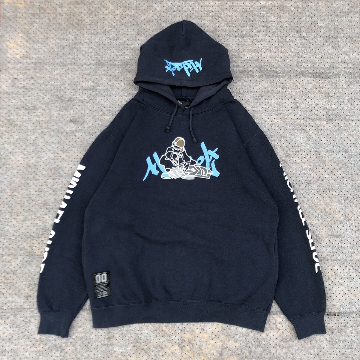 Vintage Vintage y2k Dack Dive Hip Hop Hoodie Size US L / EU 52-54 / 3 - 9 Thumbnail