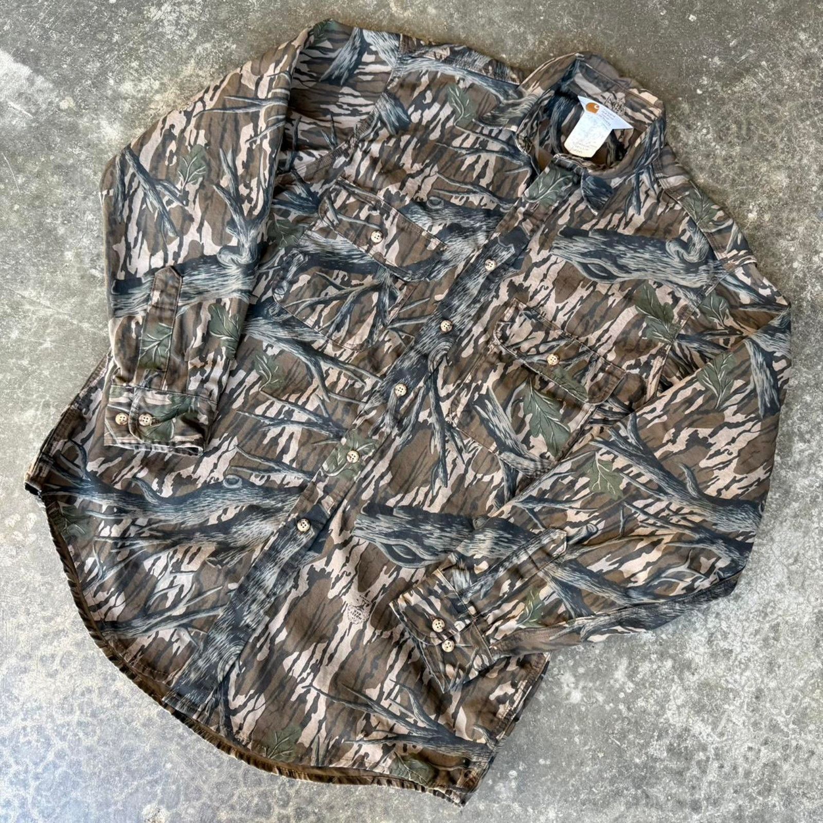 Carhartt Vintage carhartt hunting shirt 90s Size US M / EU 48-50 / 2 - 6 Thumbnail