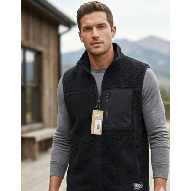 Eddie Bauer Eddie Bauer Black WR Chilali Vest XL Full Zip Fleece $119 Size US XL / EU 56 / 4 - 1 Thumbnail