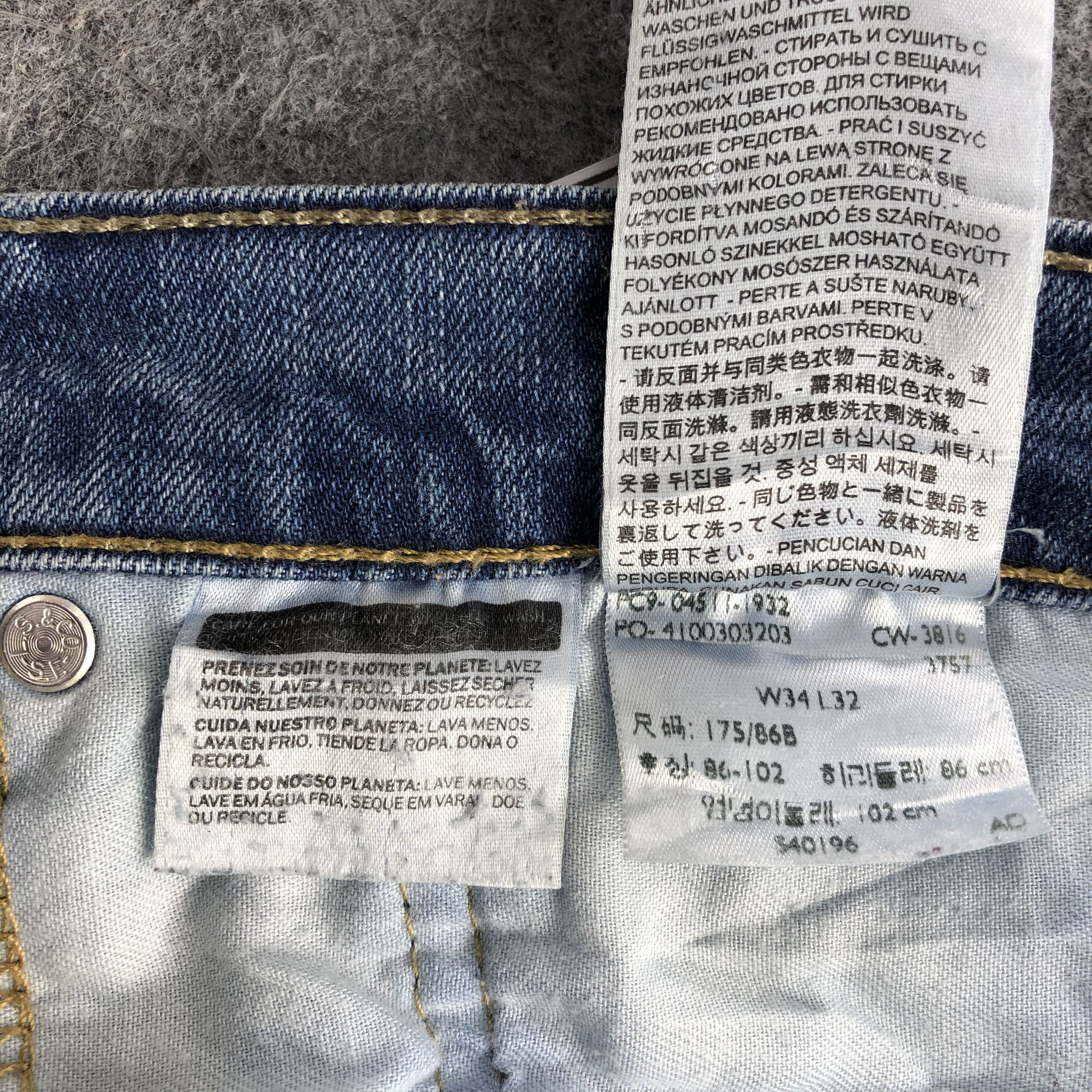 Levi's × Vintage Vintage Levis 511 Jeans-JM1161 Size US 35 - 11 Thumbnail