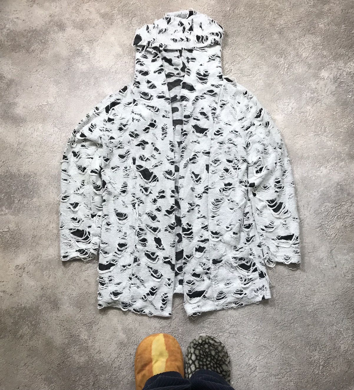 VINTAGE DISTRESSED MANTLE JAPANESE AVANT GARDE STREETWEAR